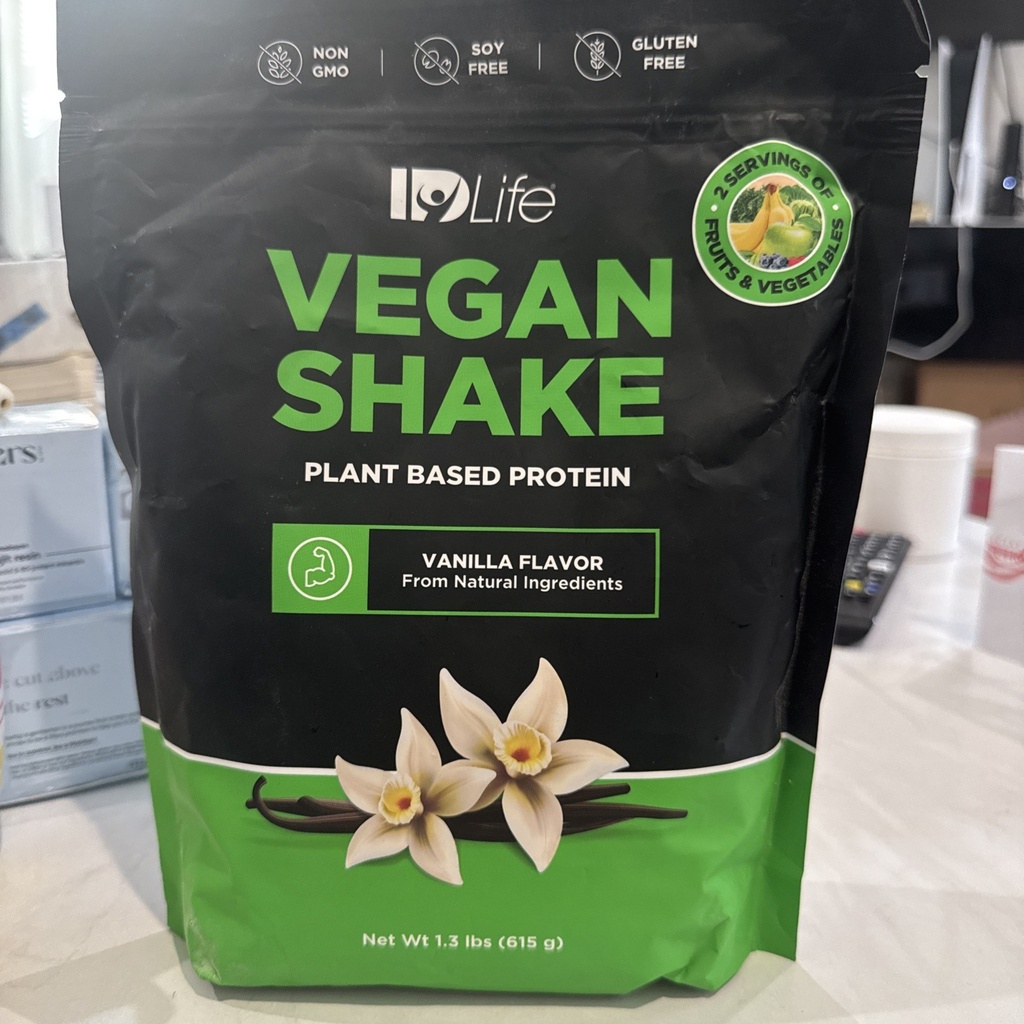 IDLife Vegan Vanilla Shake 15 Servings Exp 12/2025 - New/Sealed! ID Life