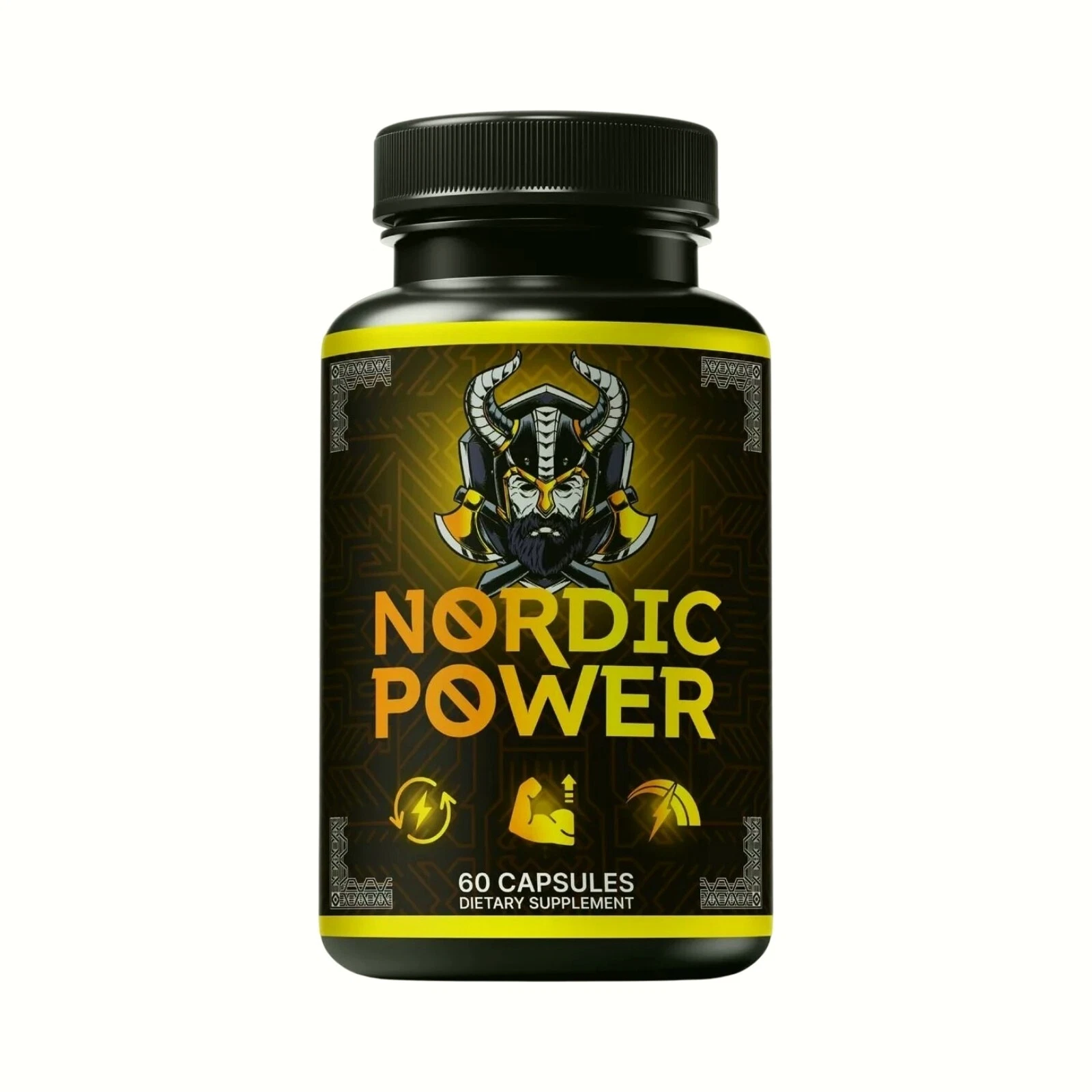 Nordic Power 남성 캡슐 60정 활력 & 체력 지원
