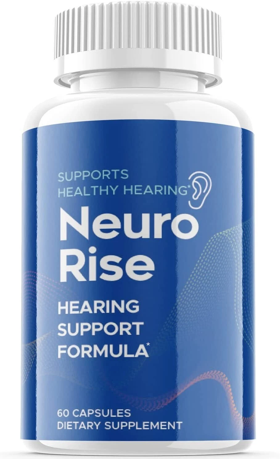1 Pack - Neuro Rise - Ear Health Supplement Support, Tinnitus Relief - 60 Pills