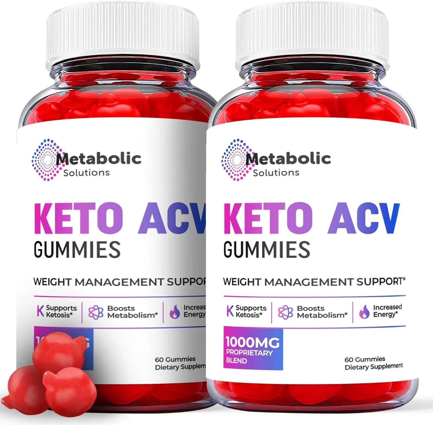 Metabolic Solutions Keto Gummies- Metabolic ACV Gummy Weight Loss OFFICIAL-2Pack