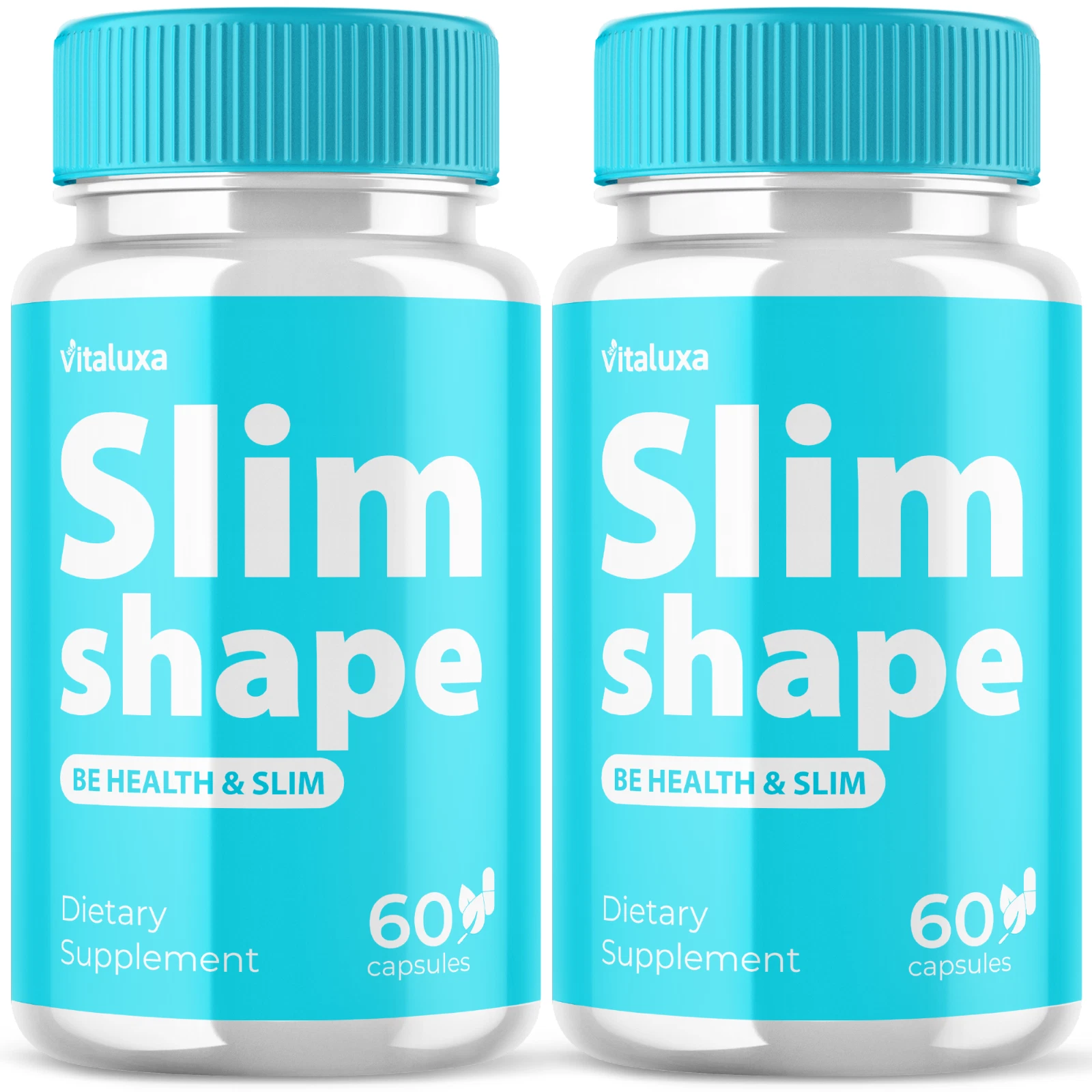 (2 Pack) Slim Shape Pills Weight Loss, Advanced SlimShape Formula (120 Capsules)