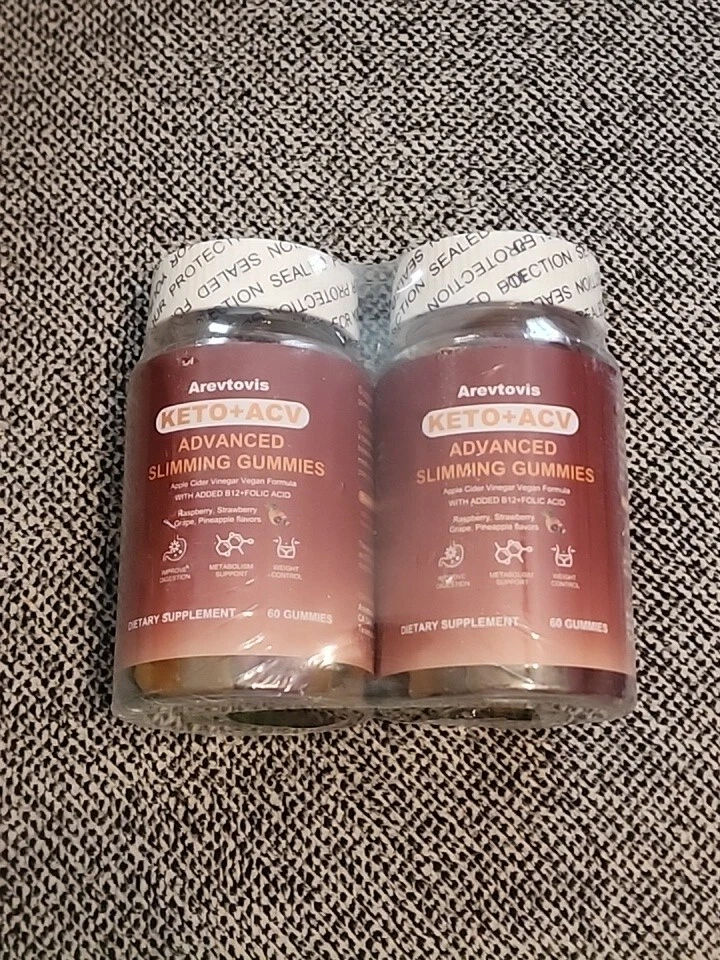 2-Keto + ACV Advanced Slimming Gummies, Advanced Weight Loss Formula