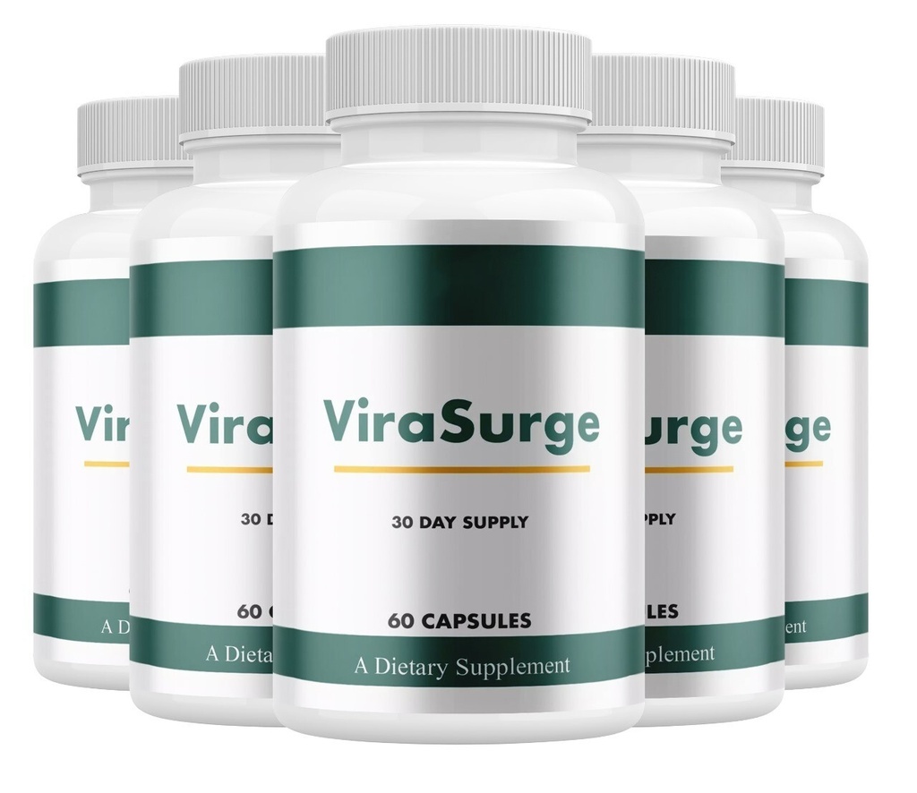 (5 Pack) ViraSurge Advanced Performance, ViraSurge Max Strength (300 Capsules)