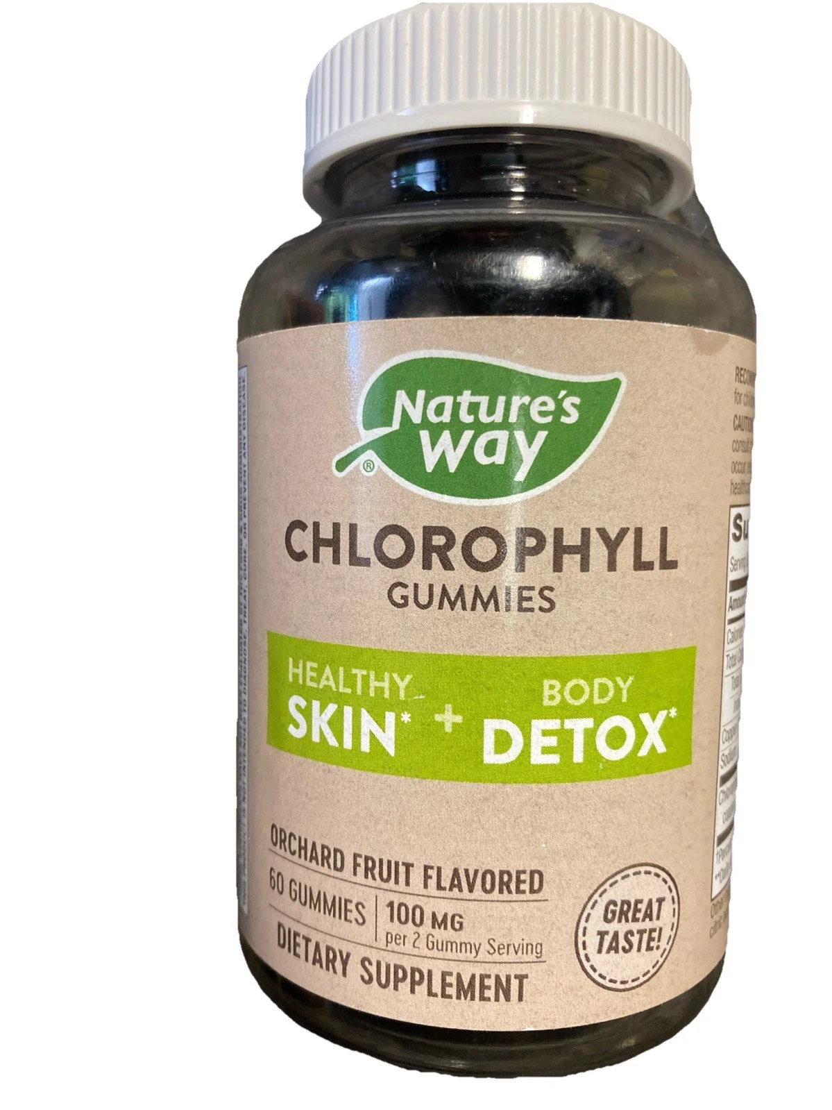Nature's Way Chlorophyll Gummies (Exp Date 12/31/2025