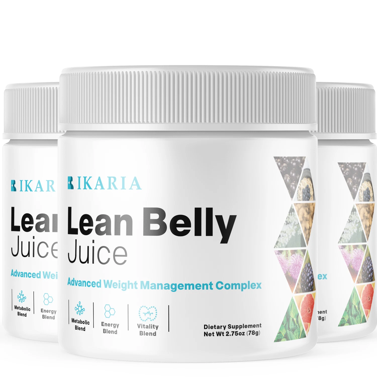 (3 Pack) Ikaria Lean Belly Juice, Ikaria Lean Belly Juice Powder (8.25oz)