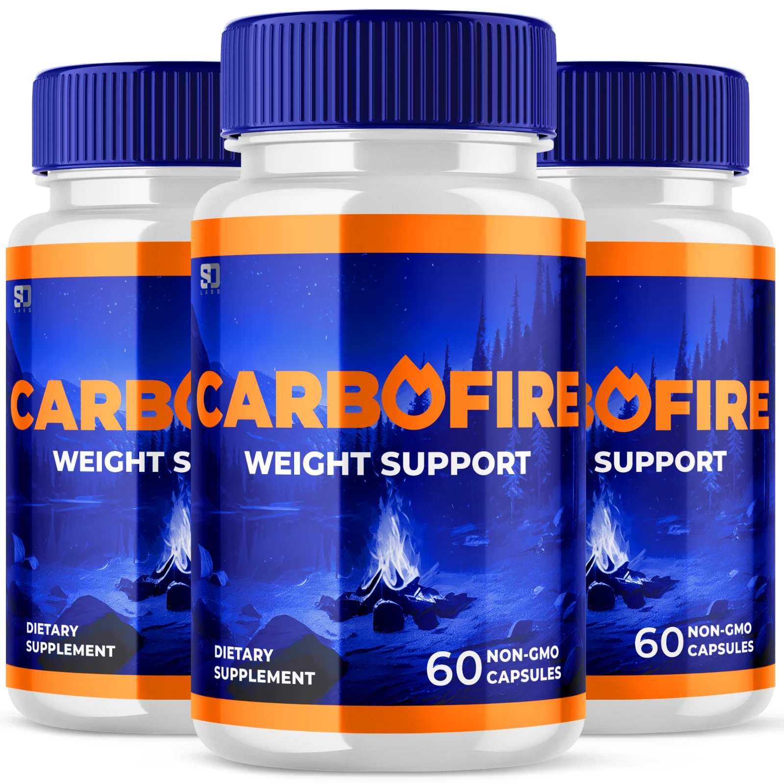 (3 Pack) Carbofire keto Pills - Support Weight Management & Healthy Lifestyle