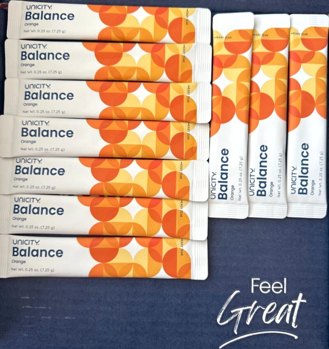 Unicity Balance - Glucose and Colesterol Support Orange Flavor 10 Pc - Exp 2026