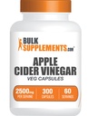 BulkSupplements Apple Cider Vinegar Capsules - Available in 500mg, 2500mg