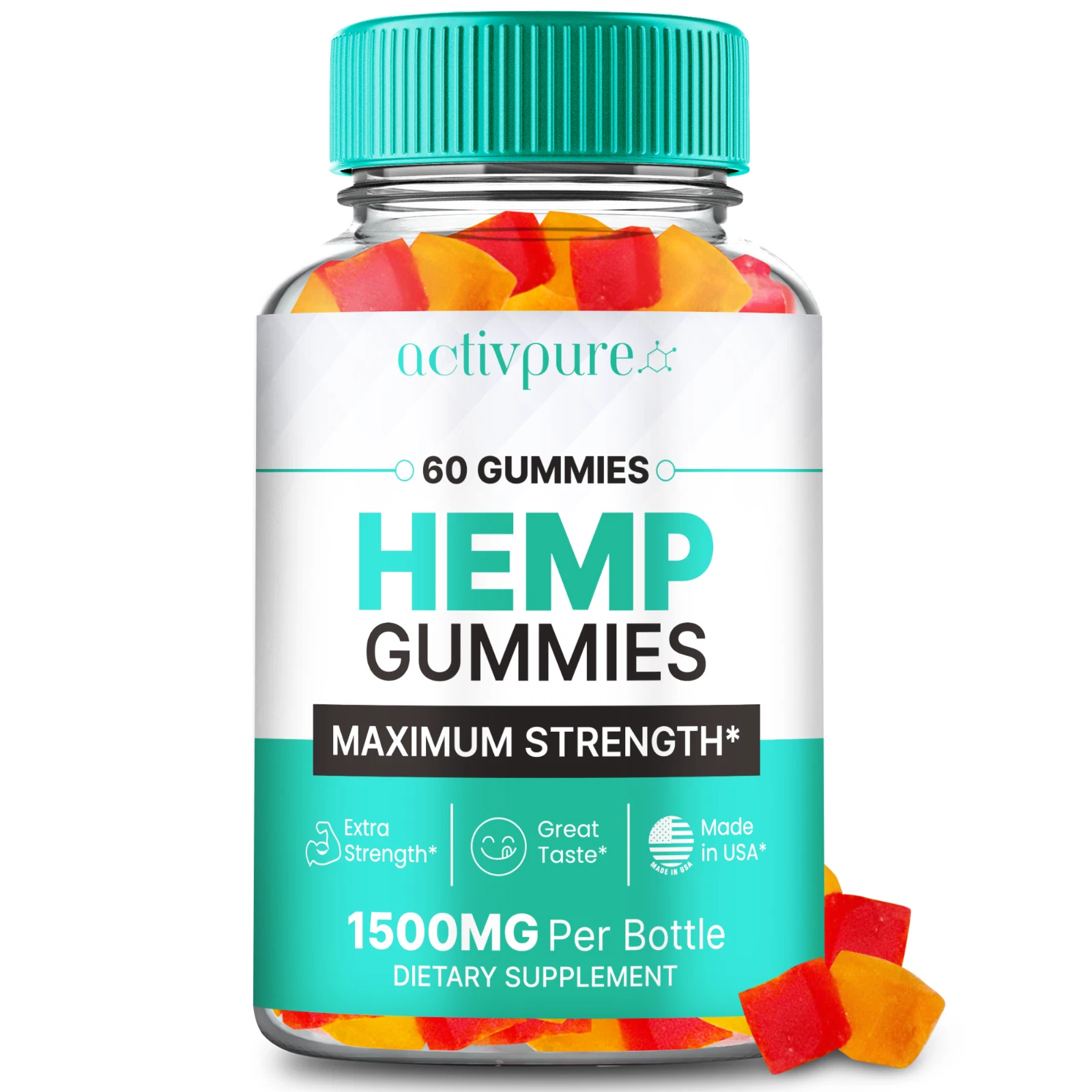 Activ Pure Gummies, ActivPure Natural Health & Wellness Support Gummy 60ct