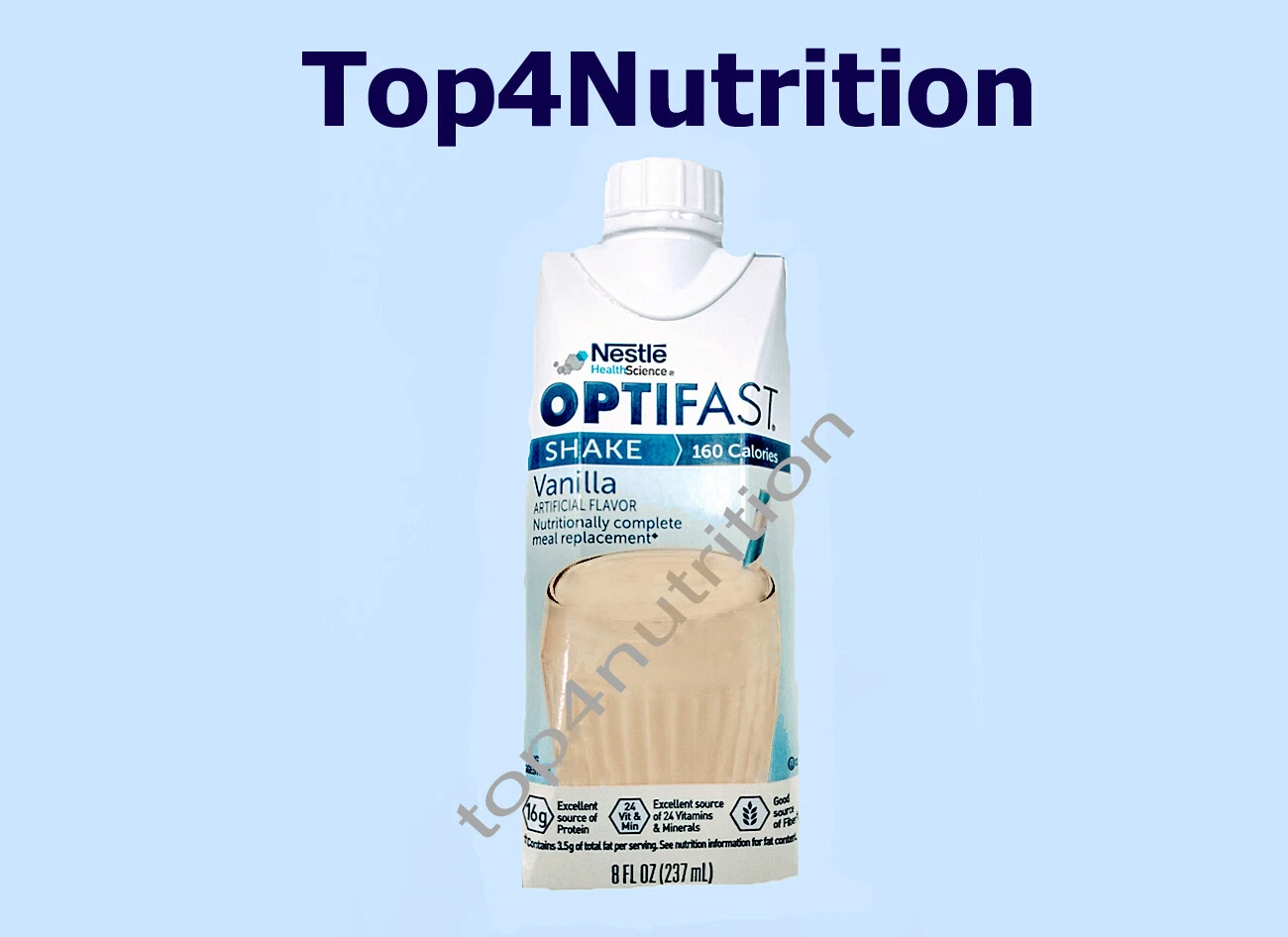 OPTIFAST 800 READY-TO-DRINK SHAKES | VANILLA | 24 SERVINGS | NEW & FRESH