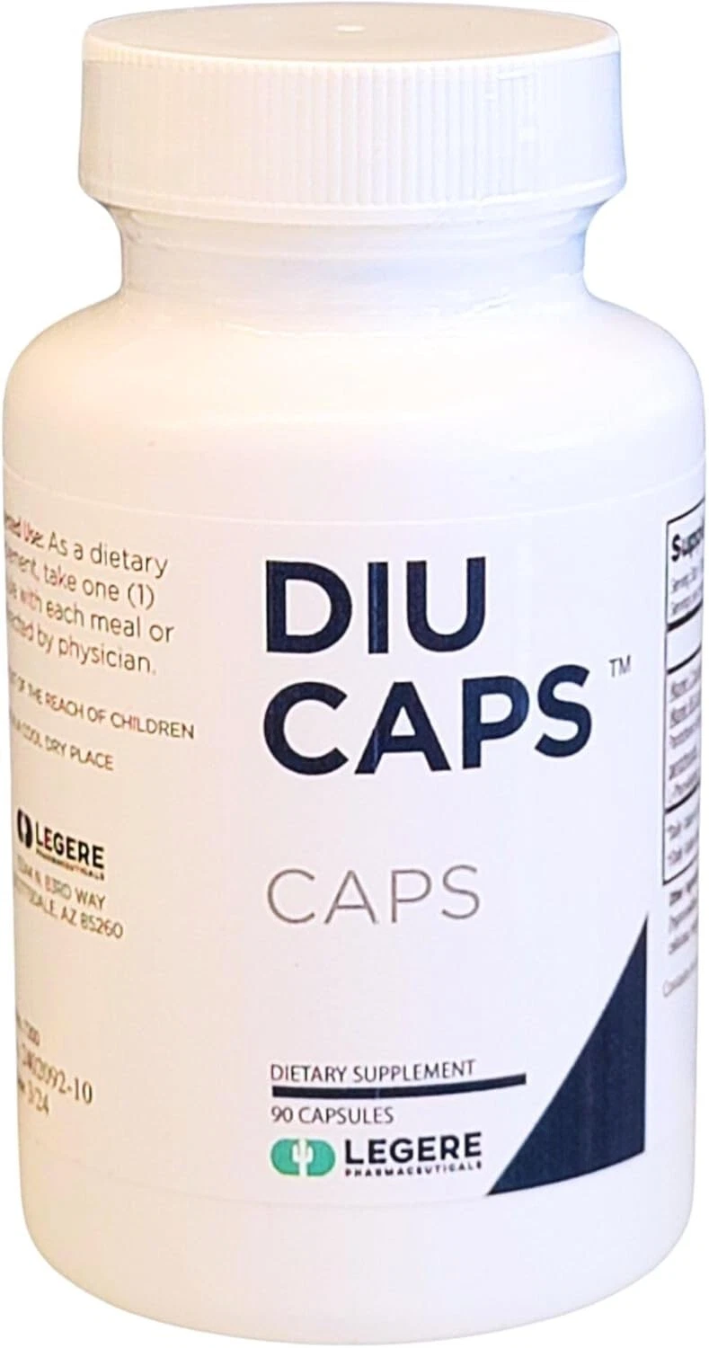 Legere Pharmaceuticals DIUCAPS Appetite Suppressant L-phenylalanine Vitamin C B6