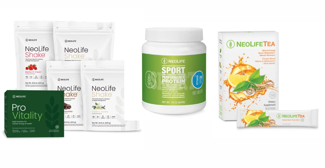 NeoLife Overweight & Detox Pack | Weight Loss + Fitness Protein + Fat Burner