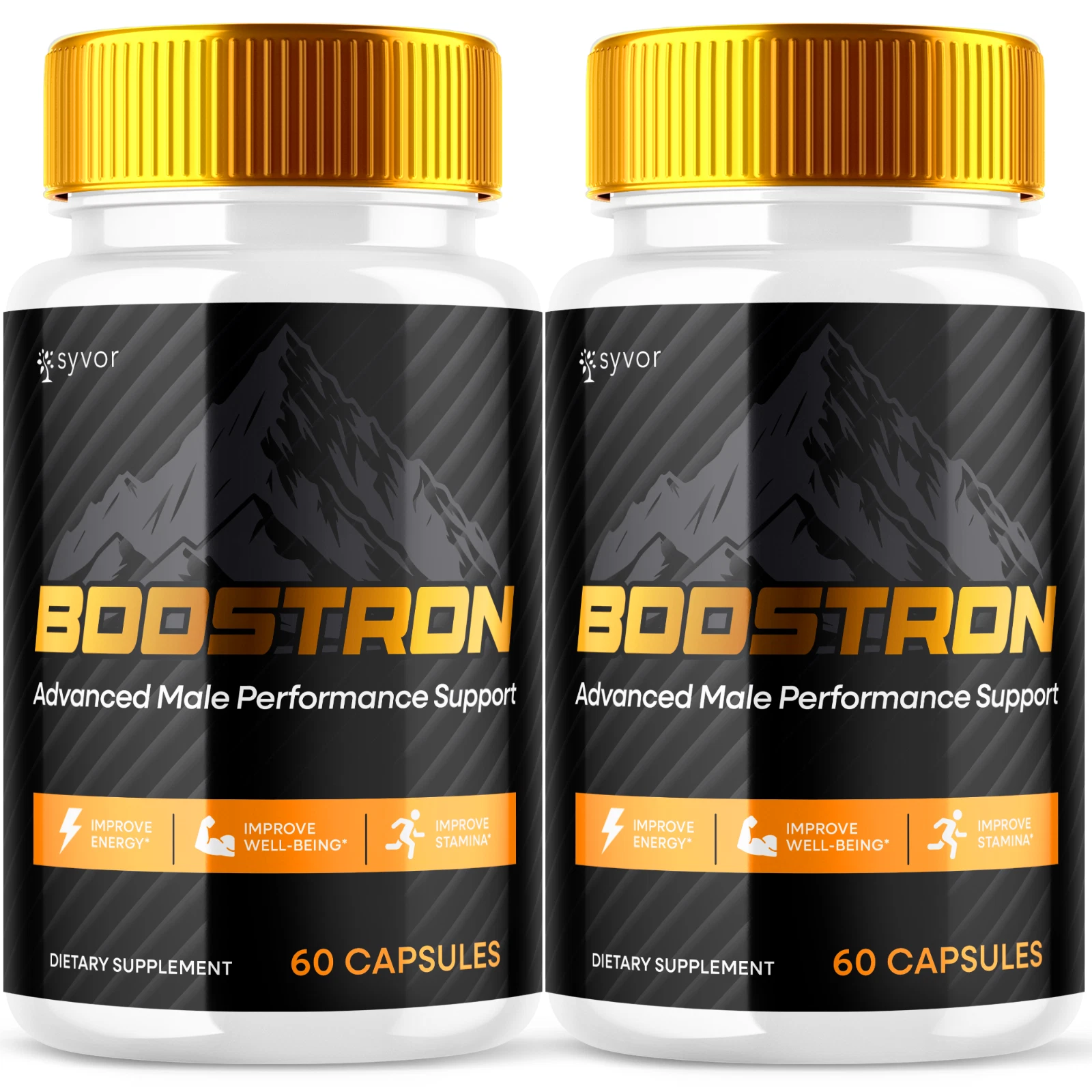 Boostron Pills for Men Maximum Strength Boostron Formula Supplement 120 Capsules