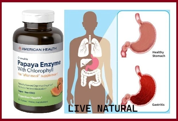 #1 Pastillas medicina natural para ayudar con la gastritis y acidez estomacal