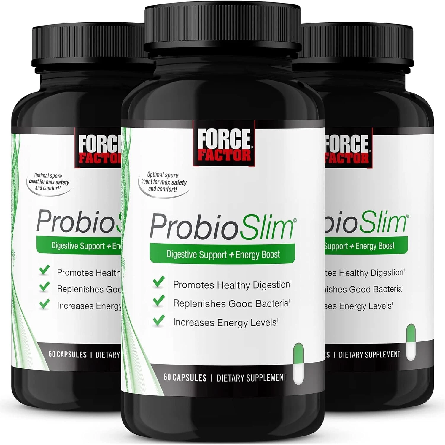 Force Factor ProbioSlim, Digestive Support + Weight Management, 180 Capsules