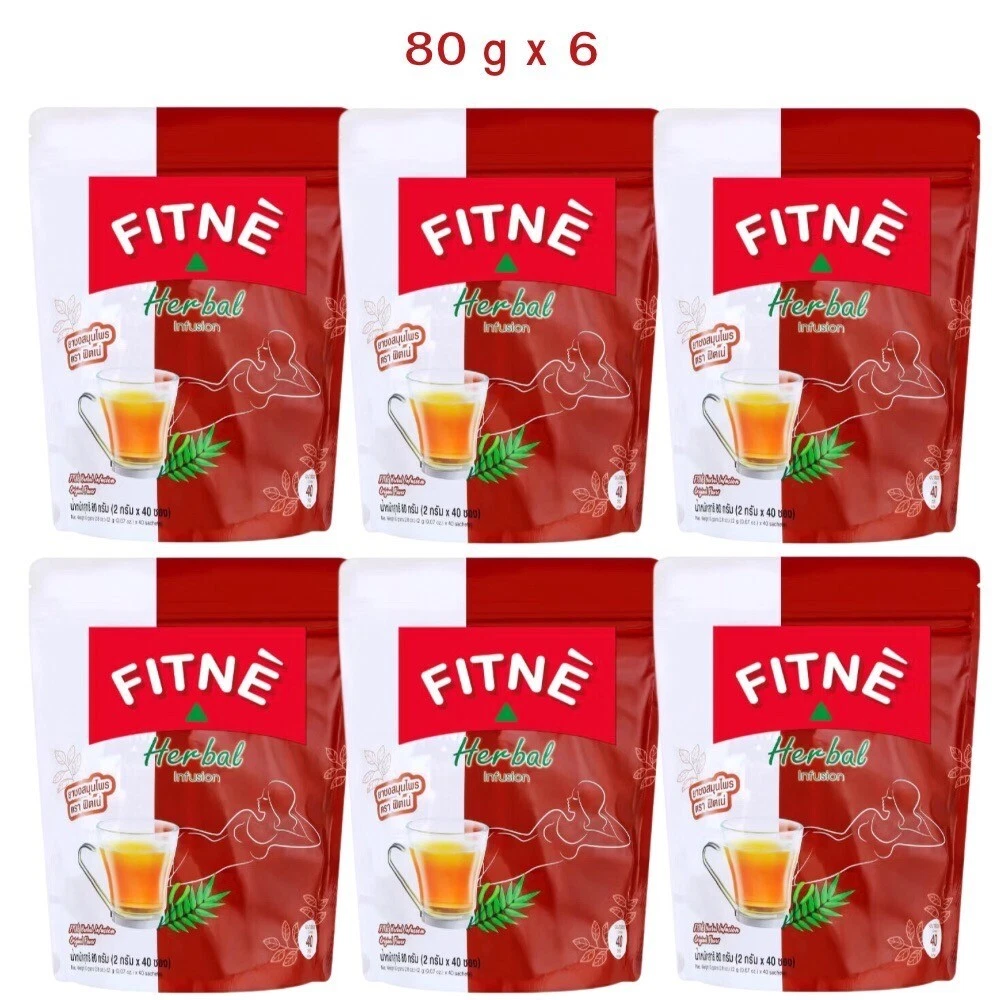 Herbal Tea Slimming Detox Weight Management Care Laxative Fitne 6 Packs/240 Pcs.