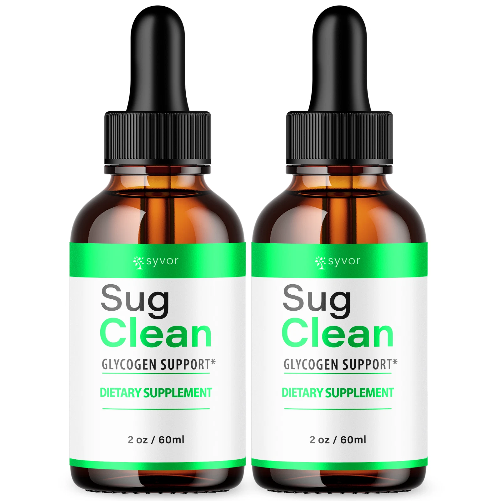 (2 Pack) Sug Clean Blood Support Formula Drops Advanced Vitamin Supplement 2ML