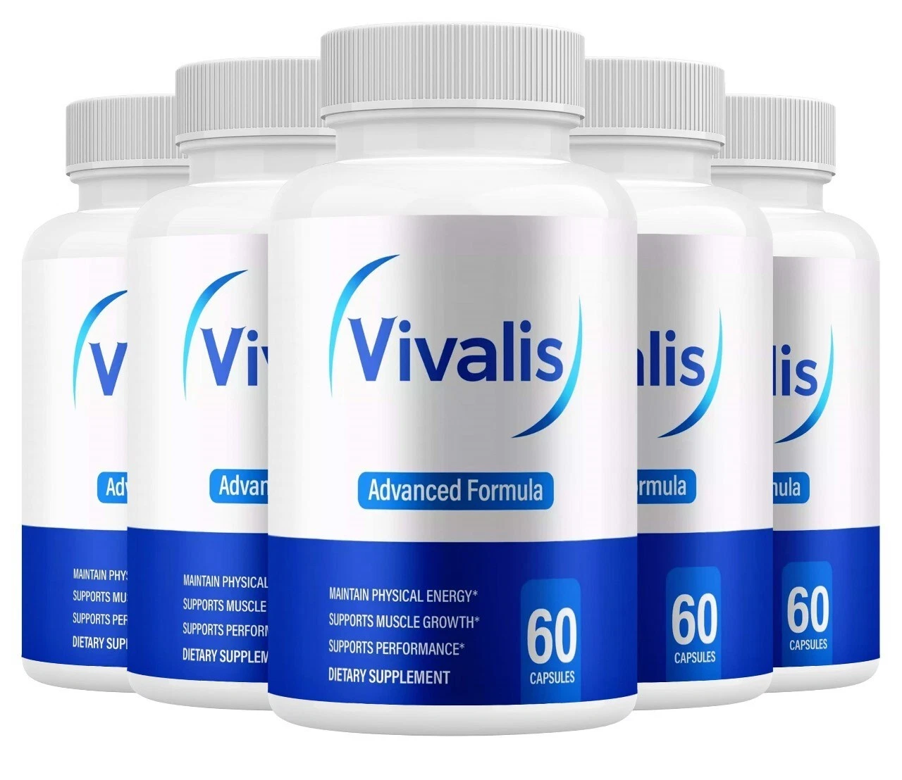 Vivalis for Men ed, Male Health Pills to Boost Energy & Vitality (5 Pack)