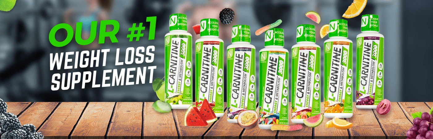 NUTRAKEY L-CARNITINE 3000 Stimulant Free Fat Burn Energy Metabolism 31 Servings