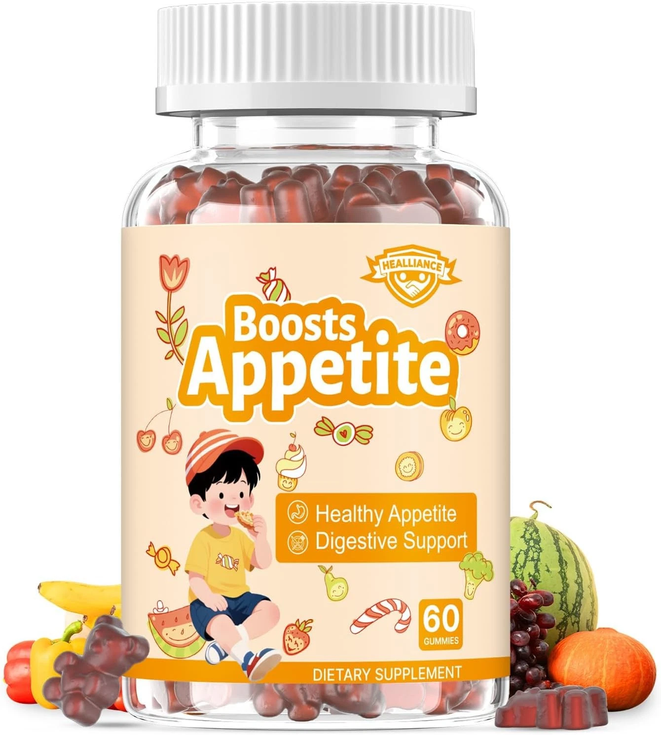 Appetite Booster Gummies for Kids & Adults ~ Natural Appetite Supplement