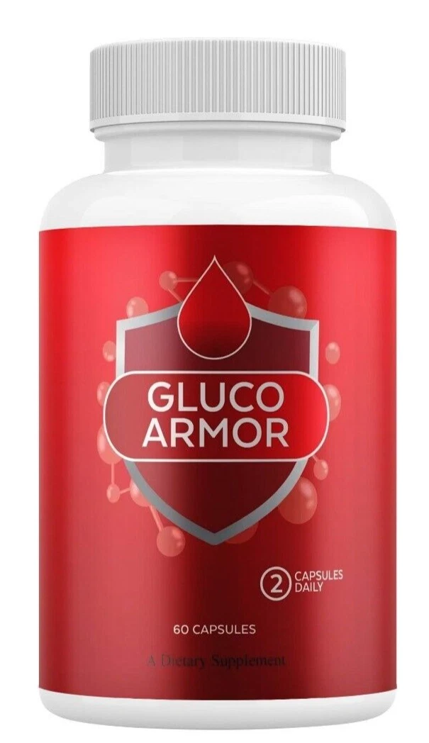 Gluco Armor Advanced Blood Support Natural Glyco Formula Supplement ( 1 Pack )