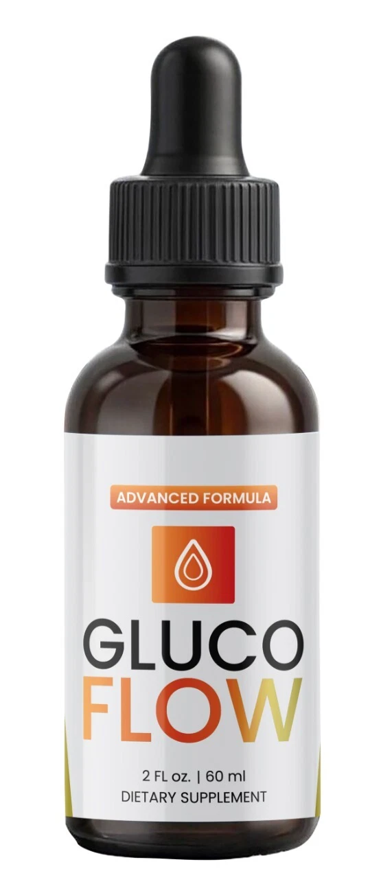 (1 Pack) Gluco Flow Drops, Healthy Flow Gluco Support, Advanced Blood Formula