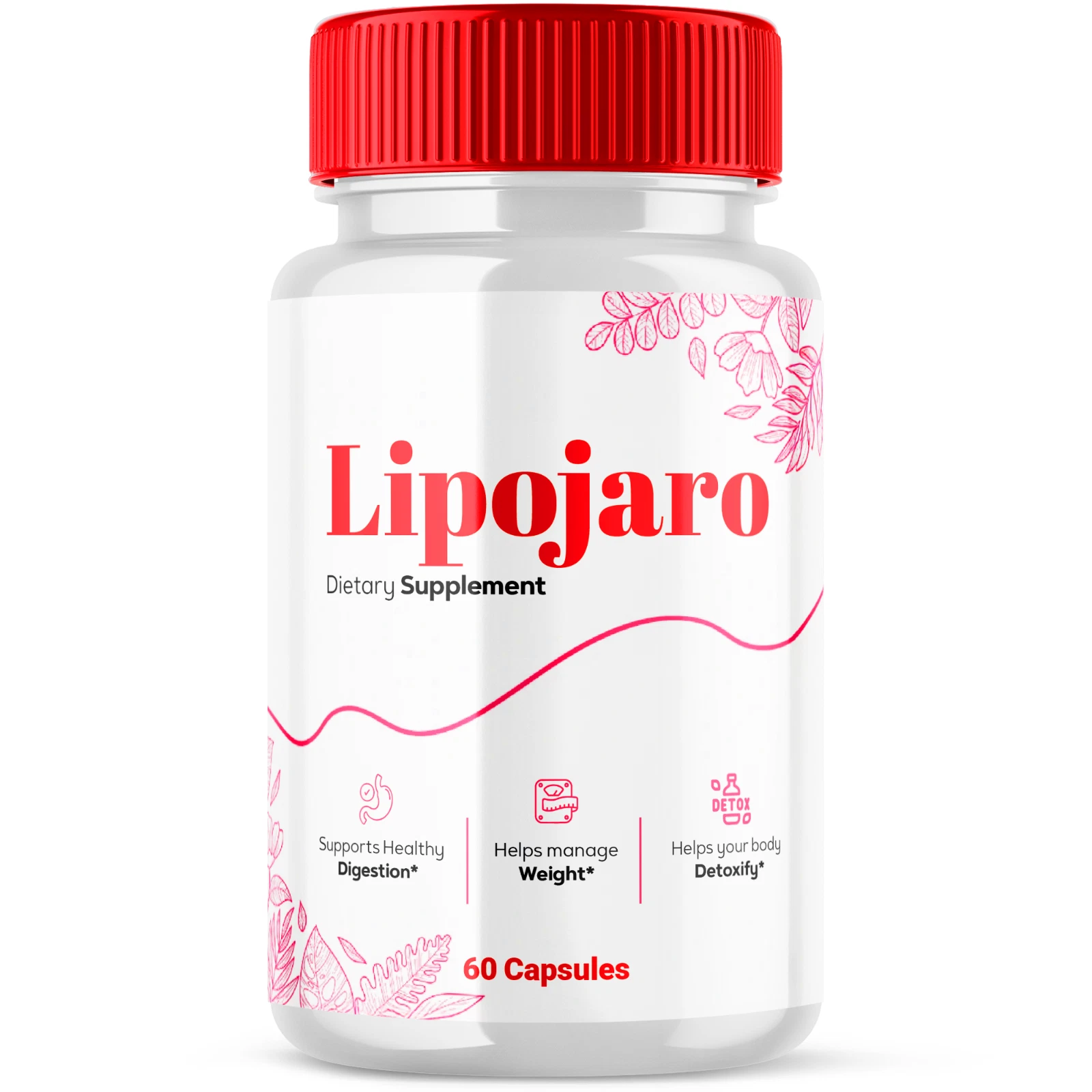 Lipojaro Advanced Formula Supplement to Support Digestion & Fitness 60 Capsules