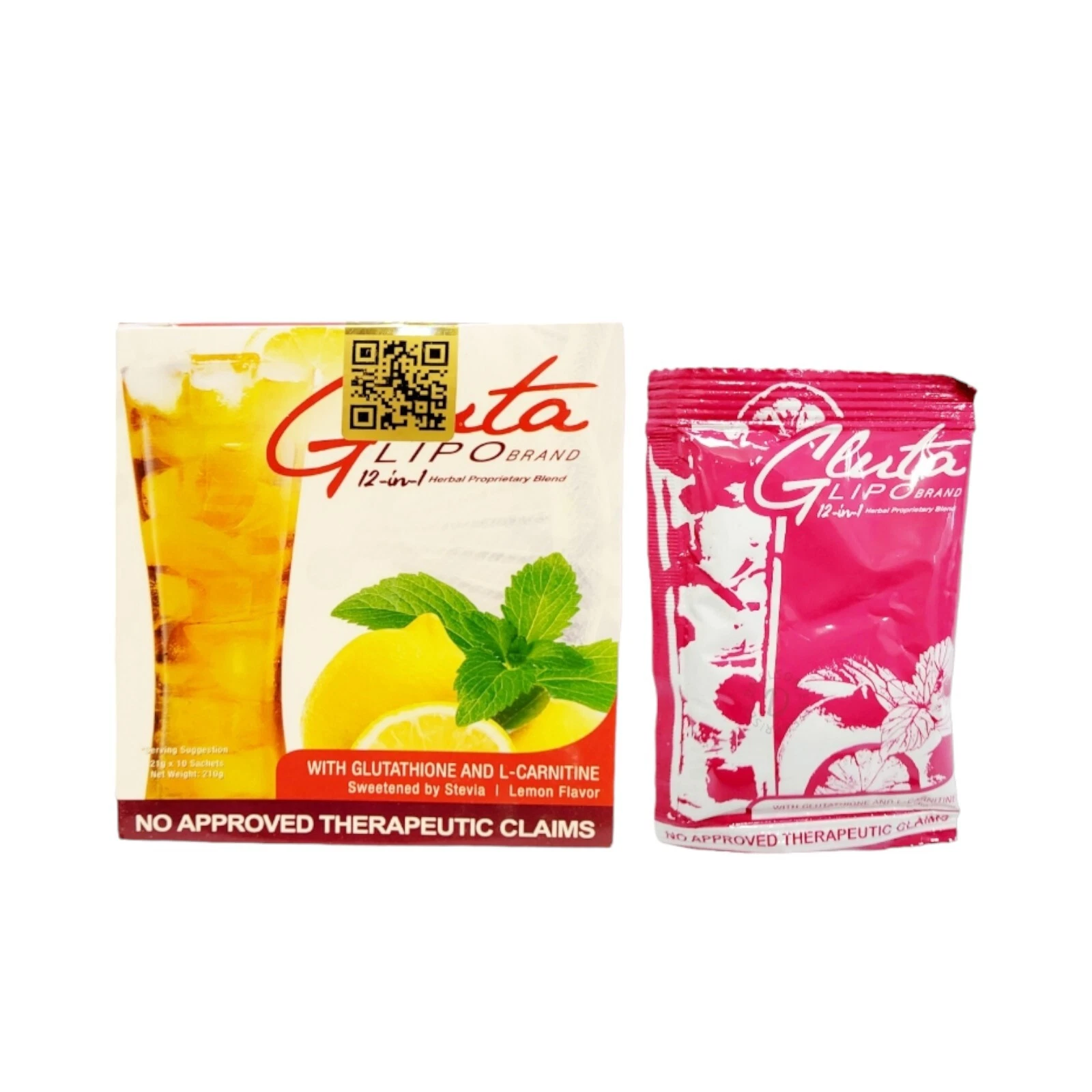 Gluta Lipo Juice 12in1 10 sachets x 21g