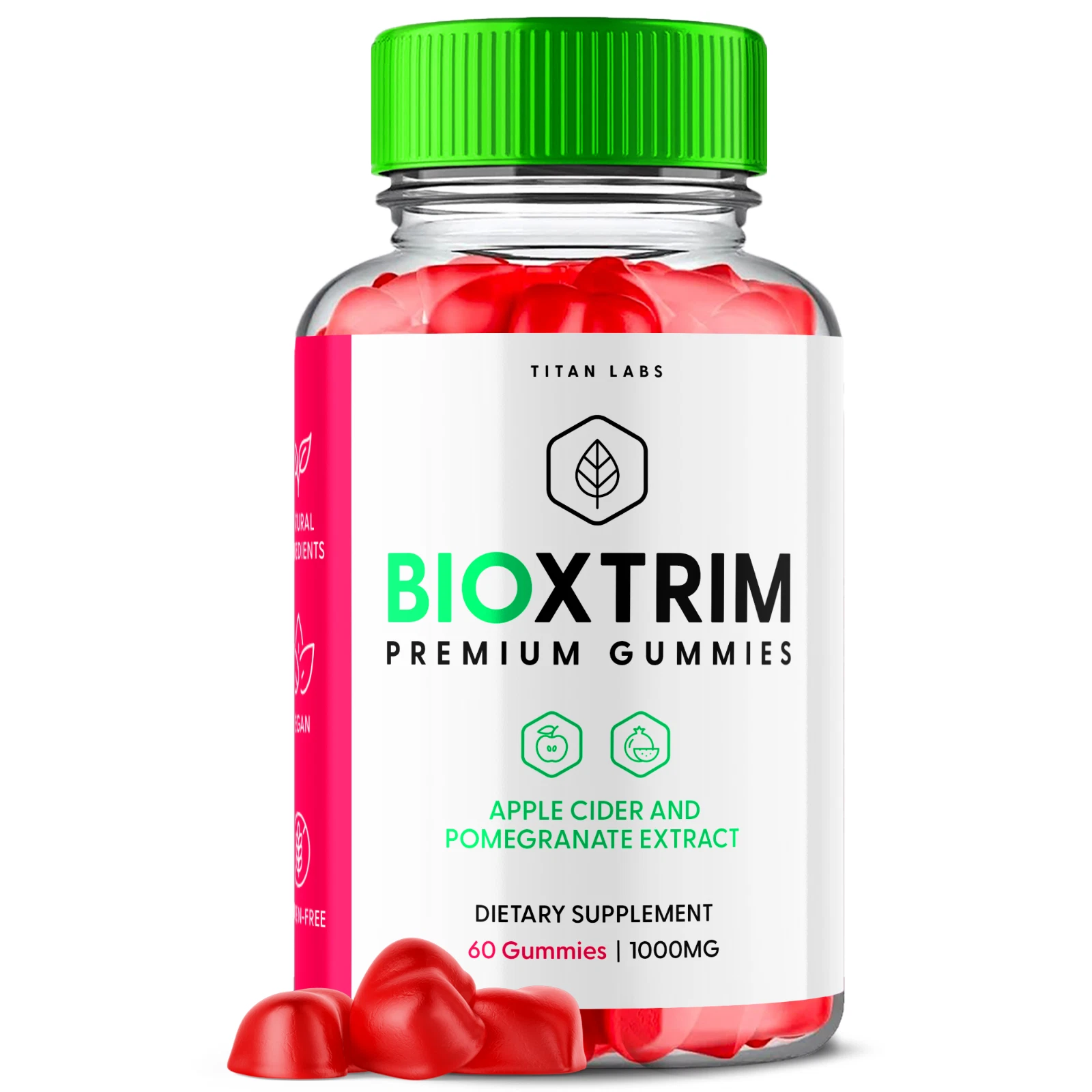 Bio X Trim Keto, BioX Trim Keto ACV Gummies Weight loss & Fat Burn (60 Gummies)