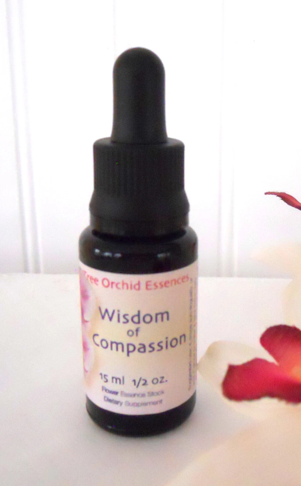 Living Tree Orchid Essences WISDOM OF COMPASSION 15 ml 1/2 oz