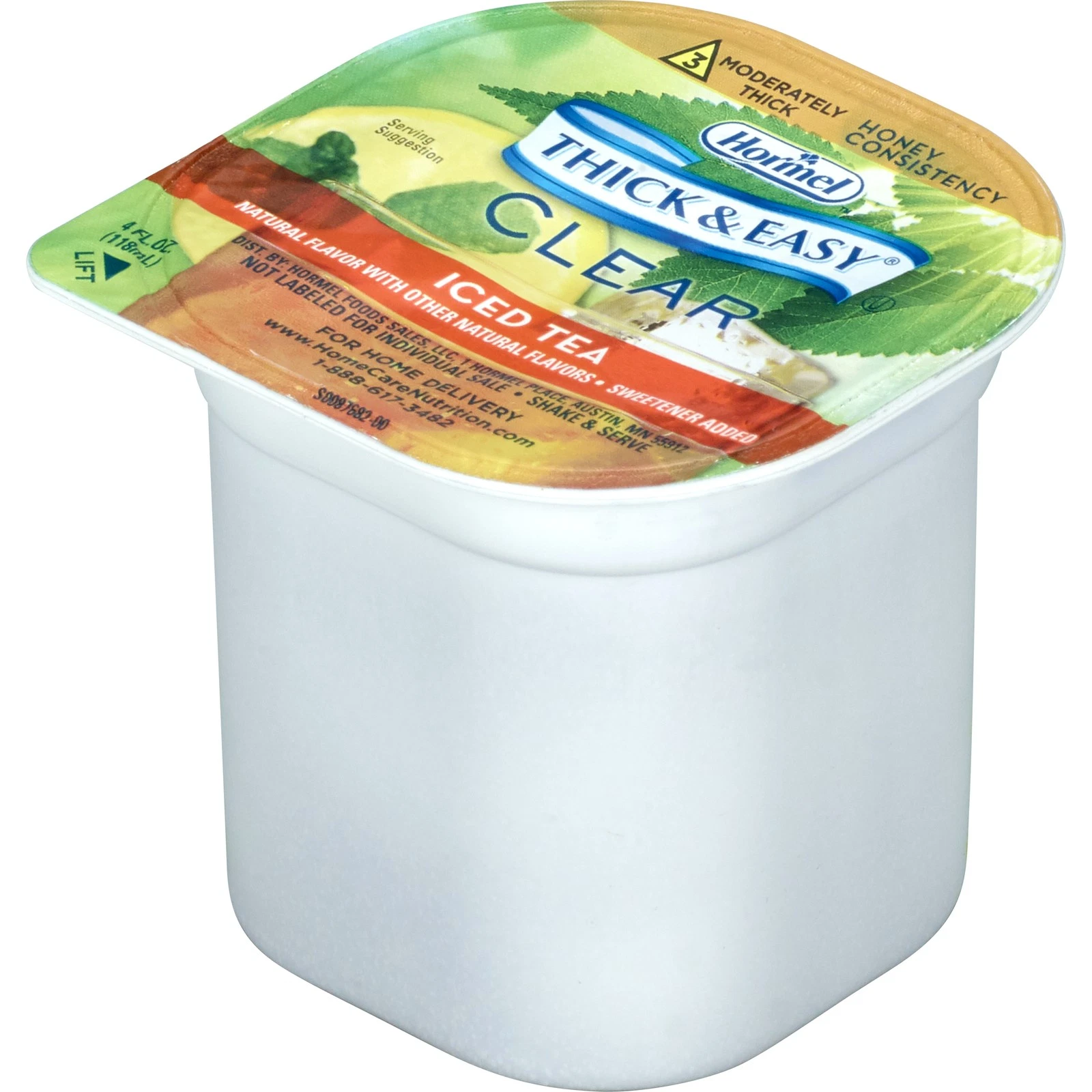 Thick & Easy Thickened Beverage Iced Tea 4 oz. Cup 24 Ct
