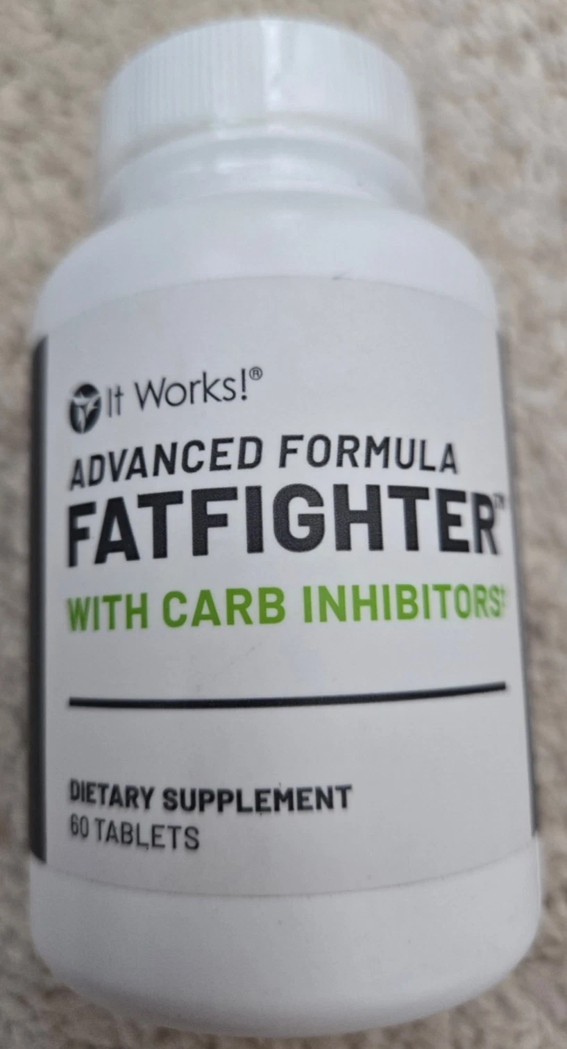 It Works! FAT FIGHTER Advanced Formula Carb Inhibitors 60 Tablets NEW