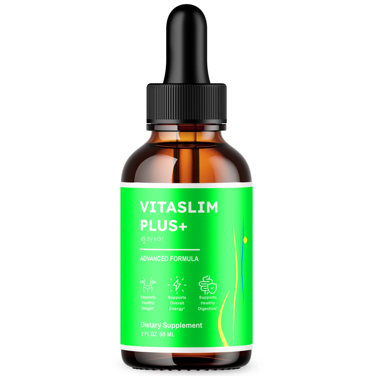Vitaslim Plus Drops Advanced Liquid Supplement for Fitness Support 30 Servings