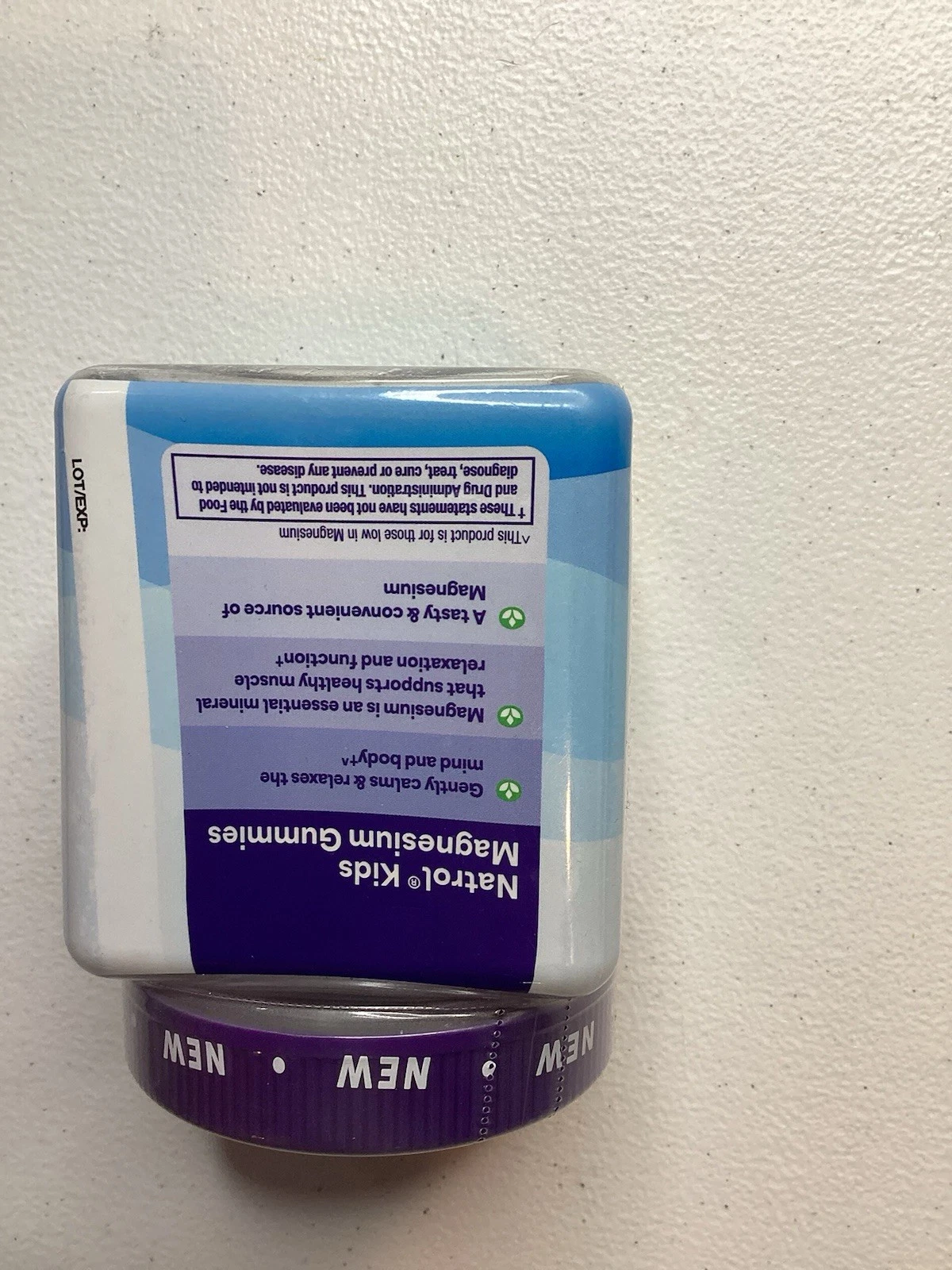 Natrol Kids Magnesium Citrate Gummies, Gently Calm Relax Minds Body Exp 11/25