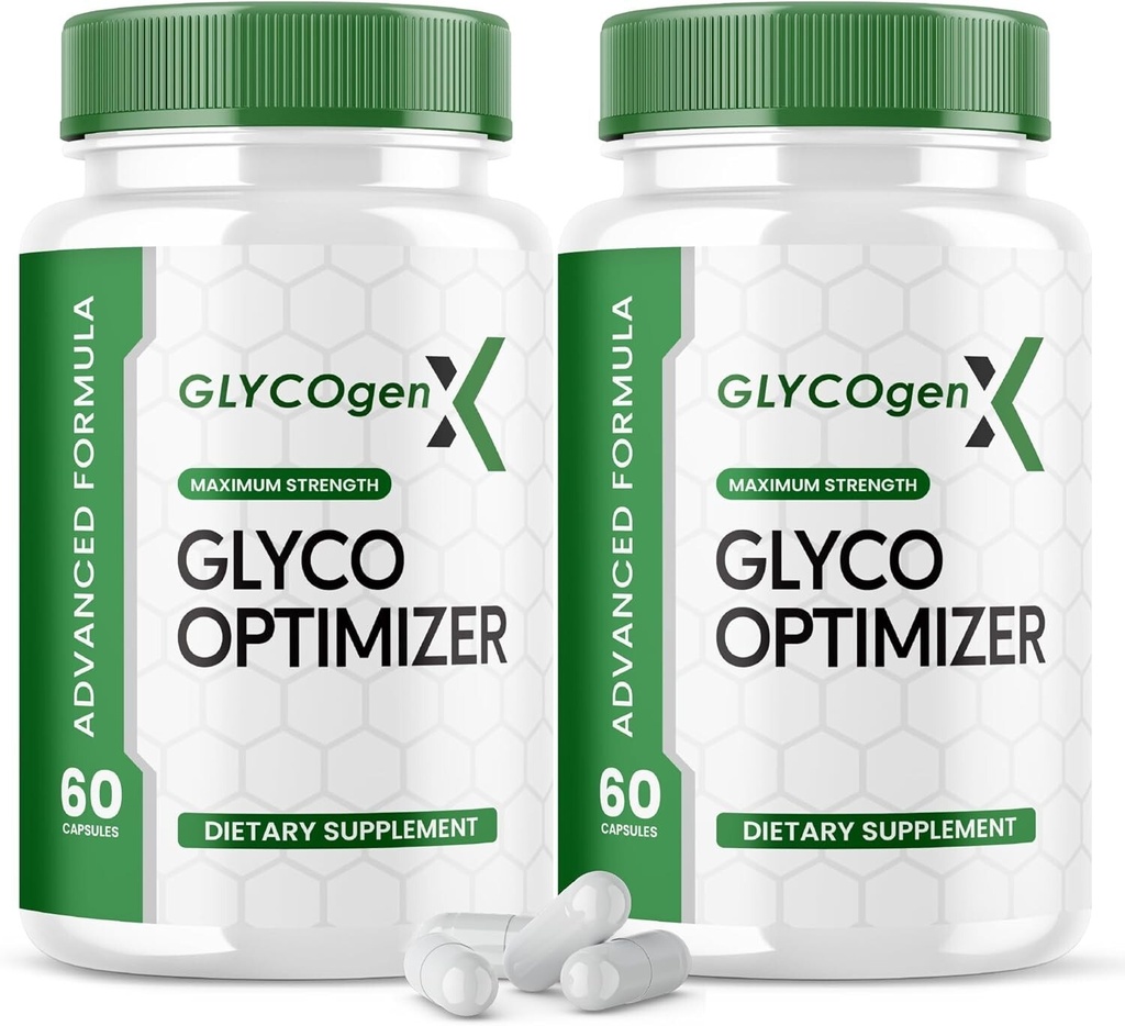 Glyco Optimizer Glycogen X Maximize Strength Supplements (120 Capsules) - Pack 2