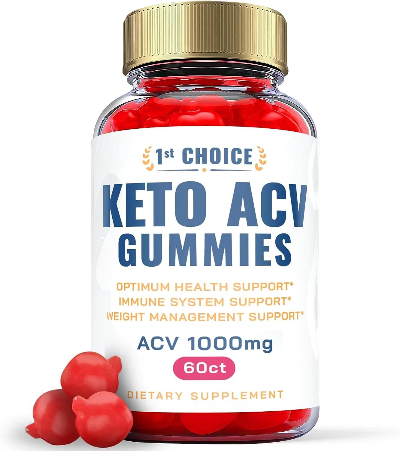 1st Choice Keto Gummies - 1st Choice Keto ACV Gummys Weight Loss ORIGINAL -1Pack