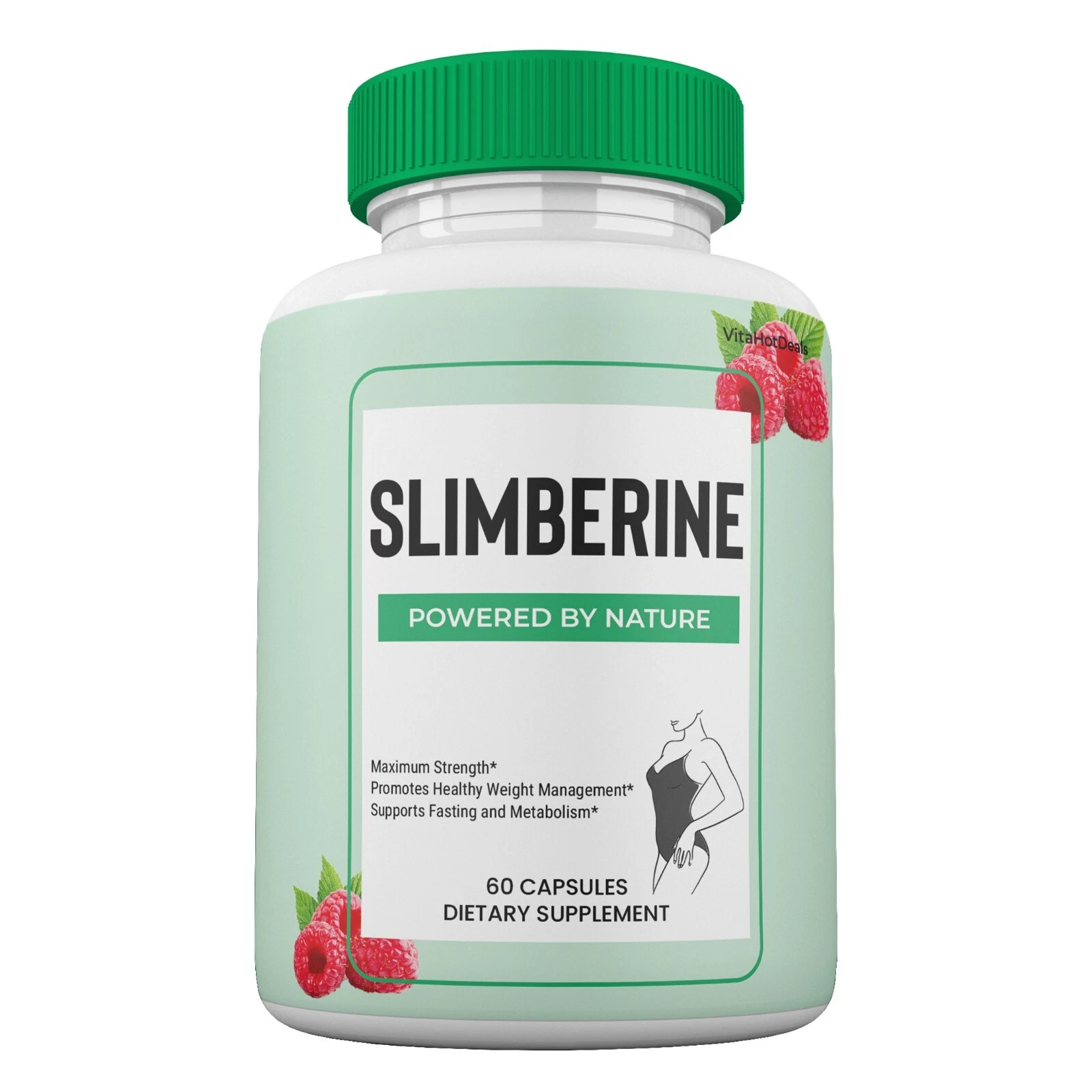 Slimberine Capsules, Slim berine Keto Supplement All Natural (1 Pack)