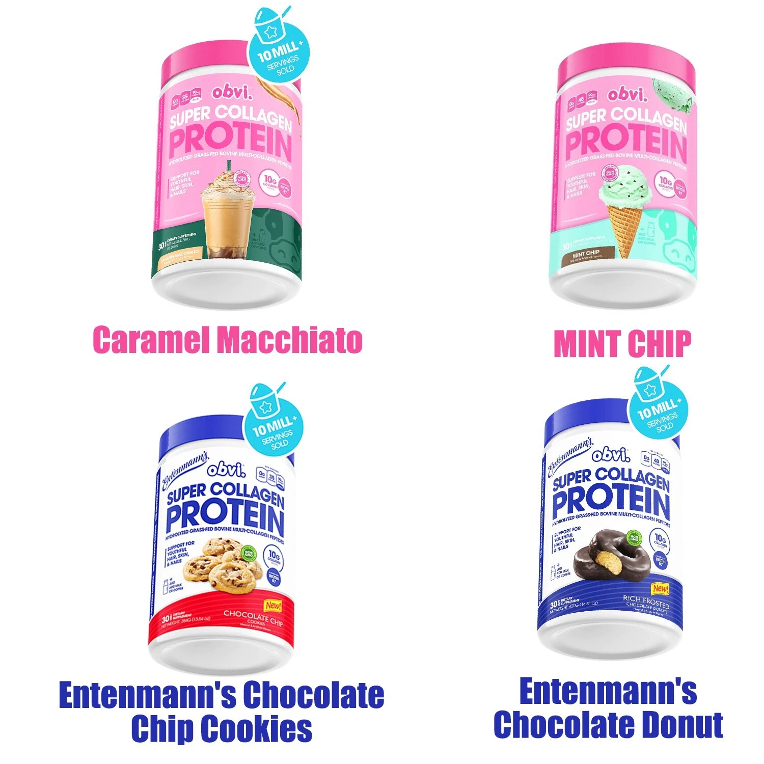 OBVI SUPER COLLAGEN PROTEIN Keto Powder 30 Serving - SKIN, HAIR, NAILS - SELECT