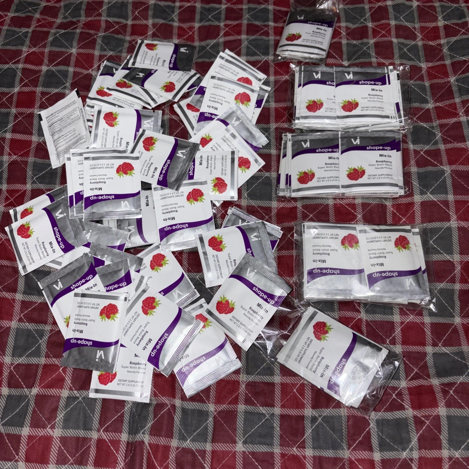 Visalus Meal Replacement Shake Mix- In Flavor Packets——raspberry