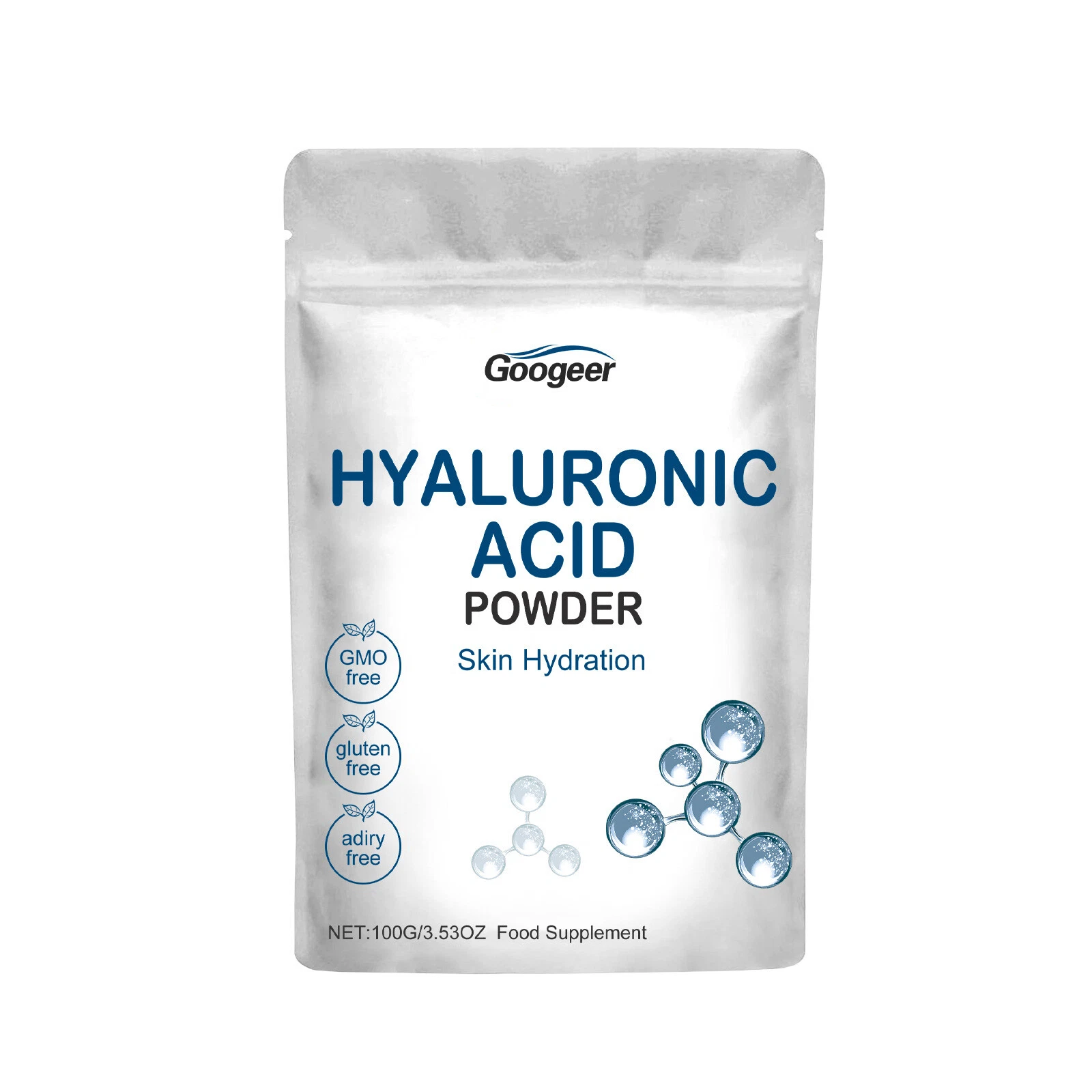 Hyaluronic Acid Powder Skin Hydration 100G/3.53OZ