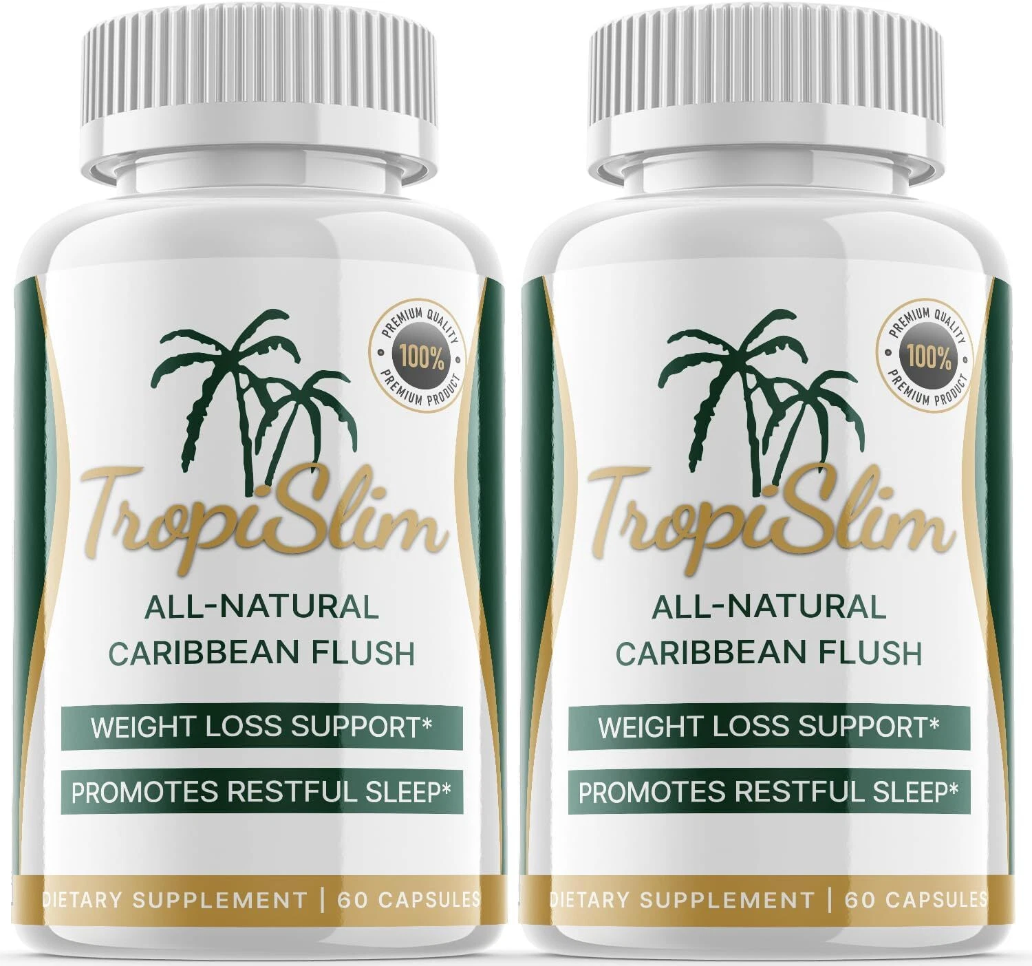 Tropislim Keto Capsules - Tropislim Supplement For Weight Loss OFFICIAL - 2 Pack