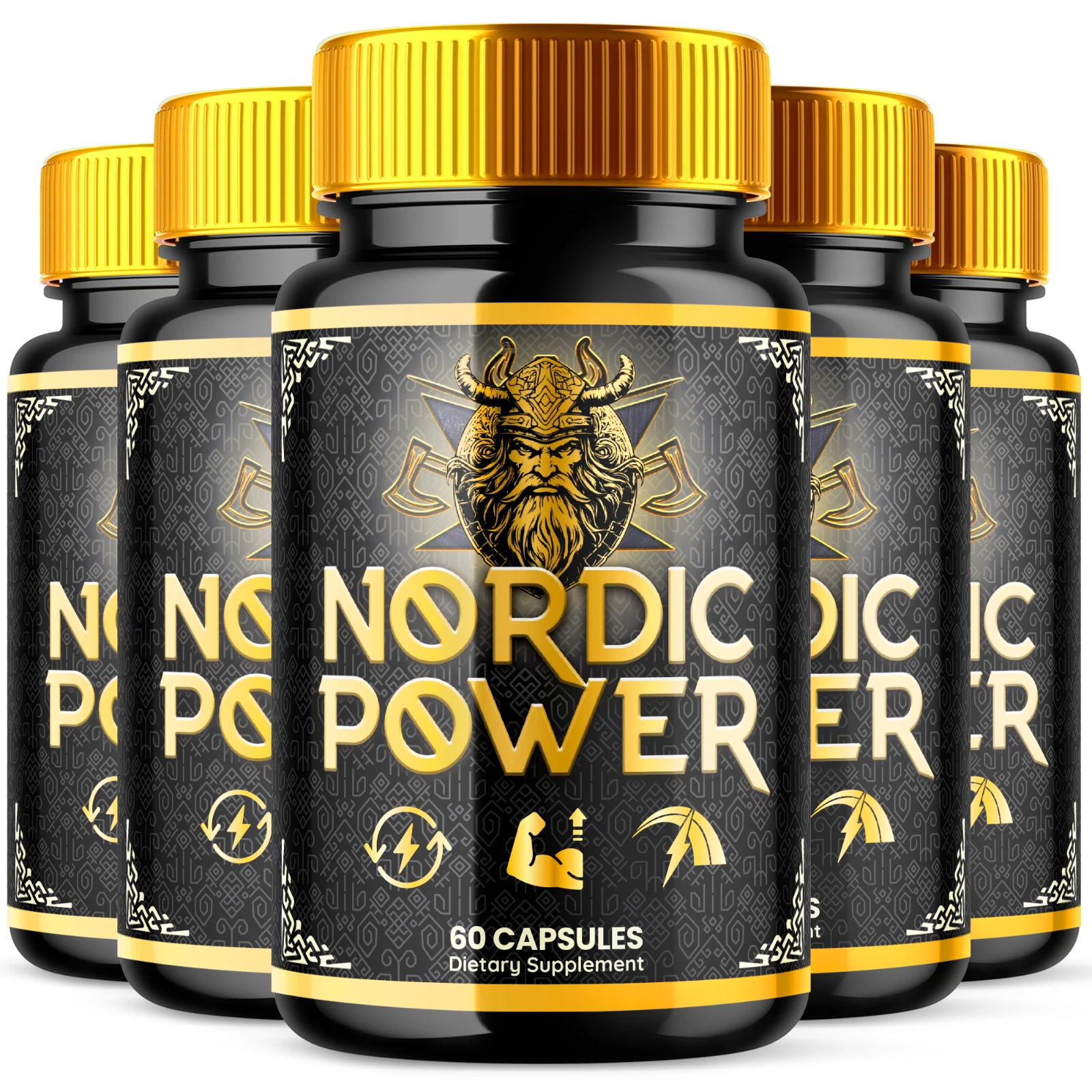 Nordic Power for Men Advanced Vitality Support Formula Supplement 300 Capsules