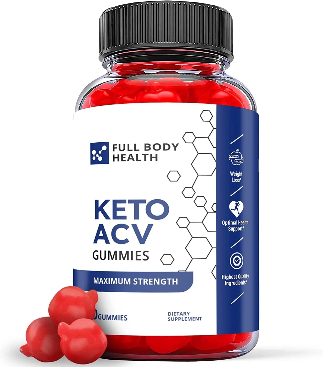 Full Body Health Keto - Full Body Health Keto ACV Gummies Weight Loss (1 Pack)