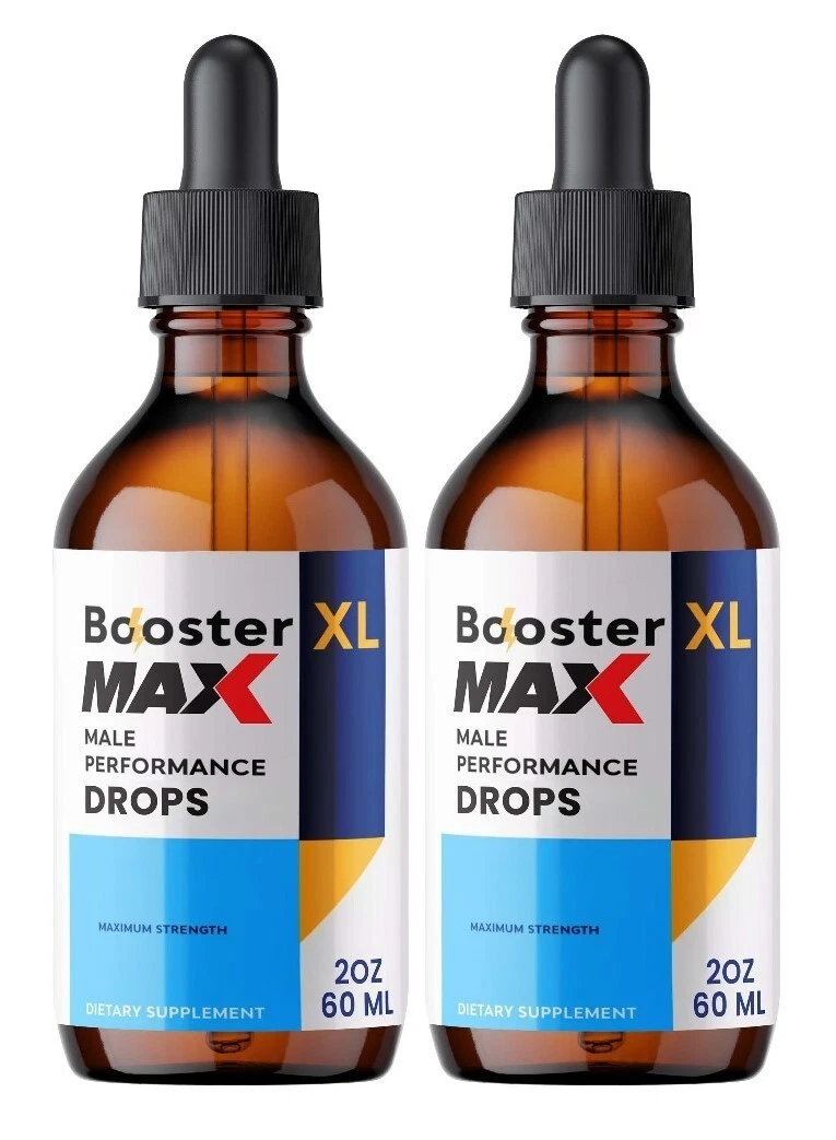 Booster XL MAX Male Drops - Maximize Vitality and Performance (2 Pack)