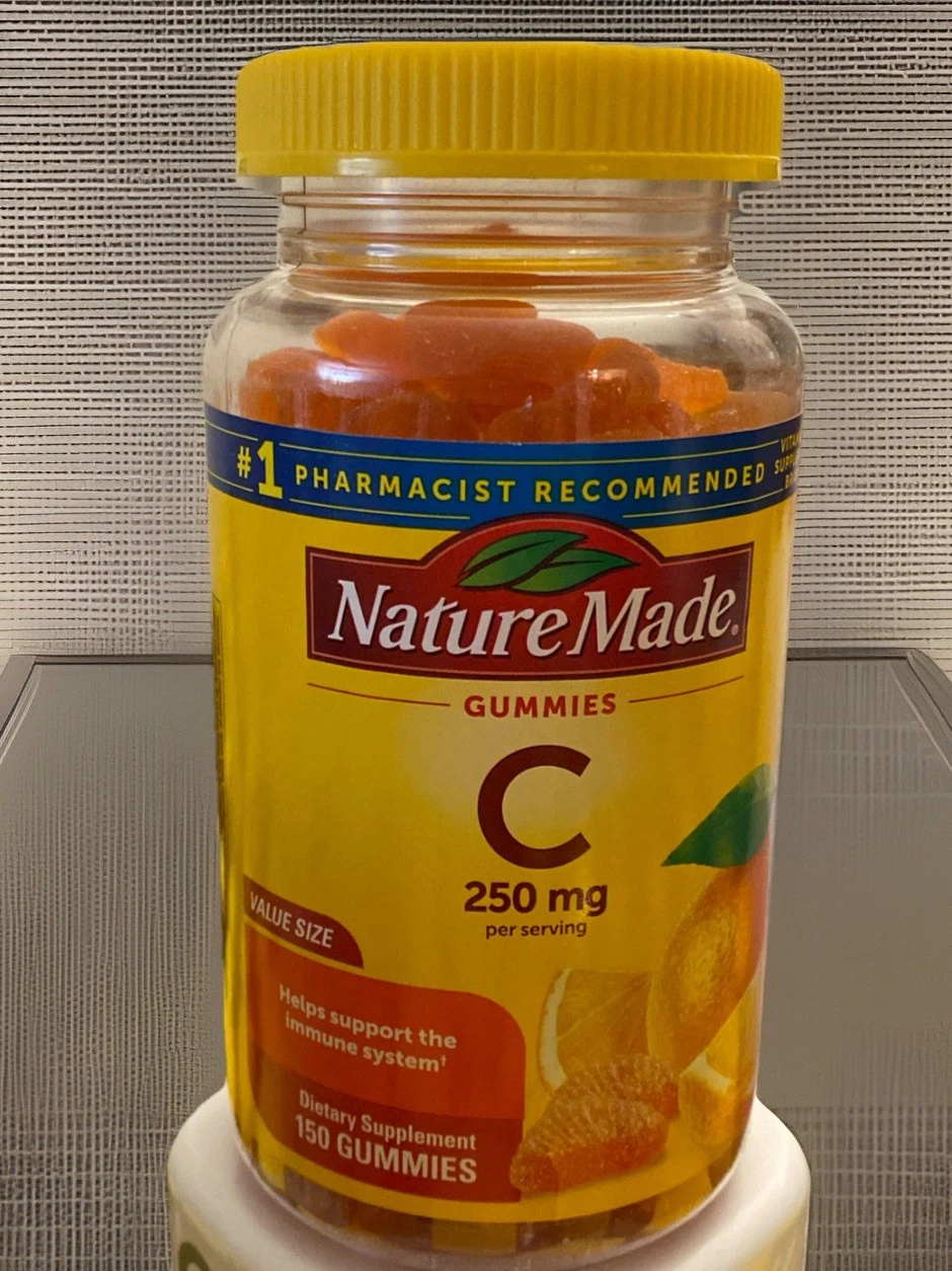Nature Made C Gummies Dietary Supplement 250 mg per serving 150 Gummies