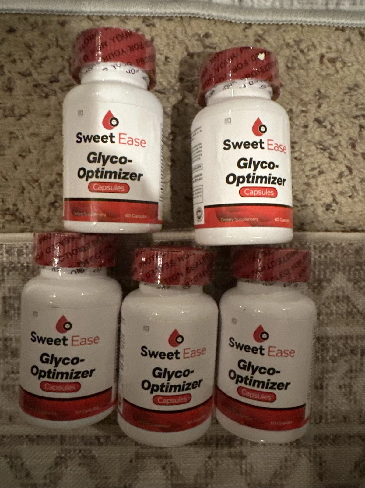 (5 Pack) Sweet Ease Glyco Optimizer Pills to Support Healthy Blood Levels