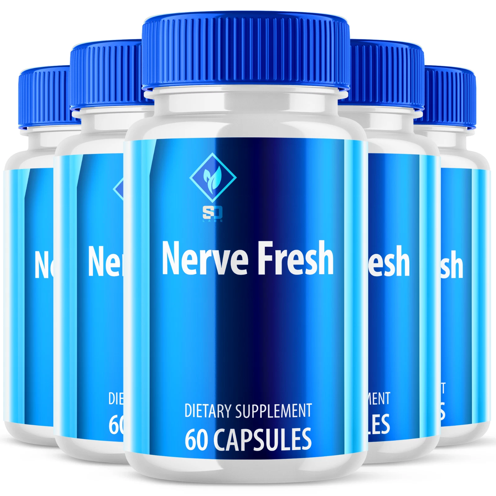 Nerve Fresh Advanced Nerve Support Formula Maximum Strength Vitamin 300 Capsules