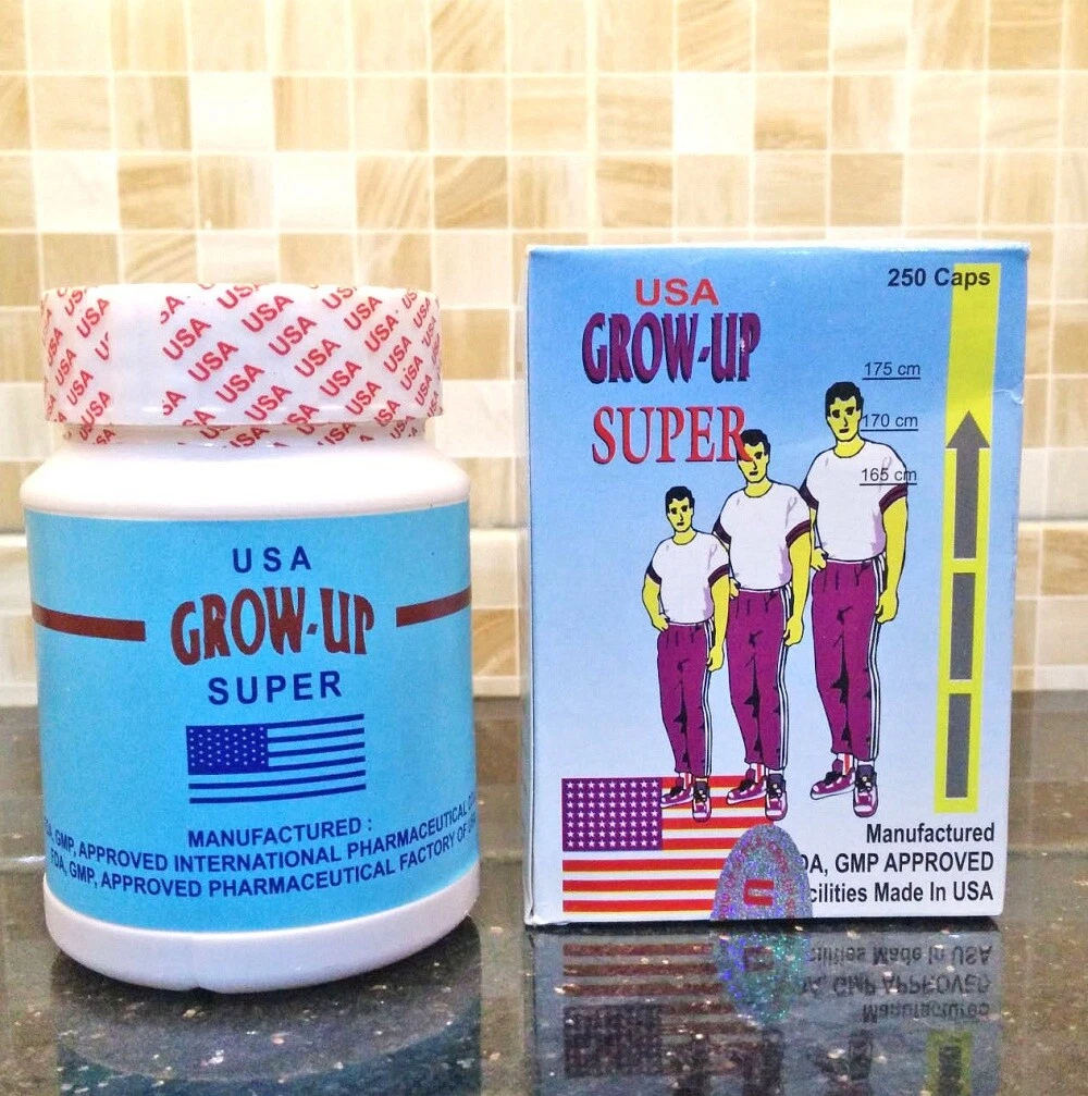 Grow Up Super Taller Height Gain Growth Supplement Softgel