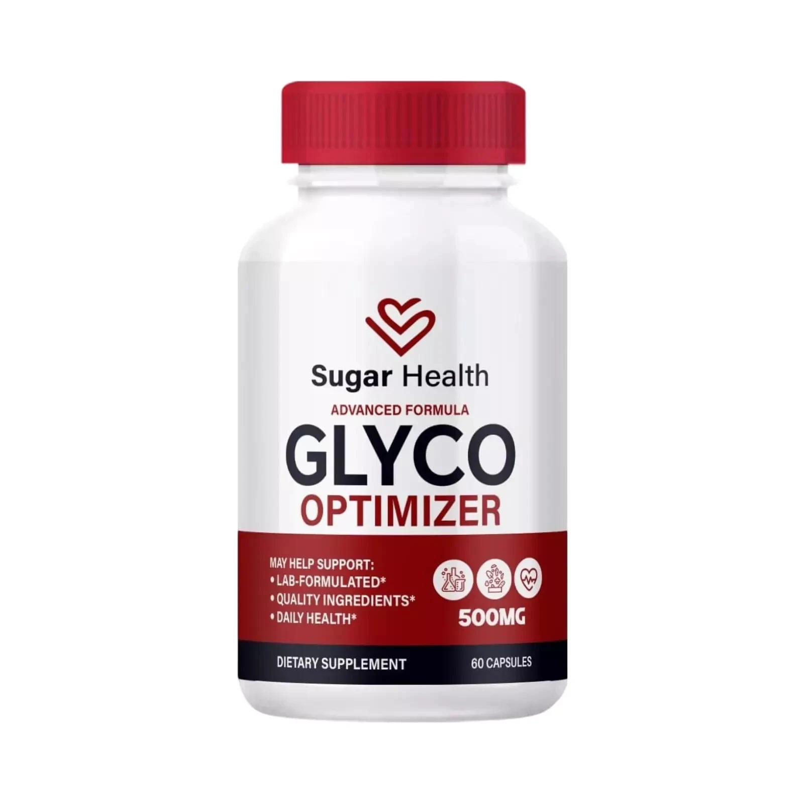 Sugar Health Glyco Optimizer Supports Blood Pressure & Health (60 Caps)