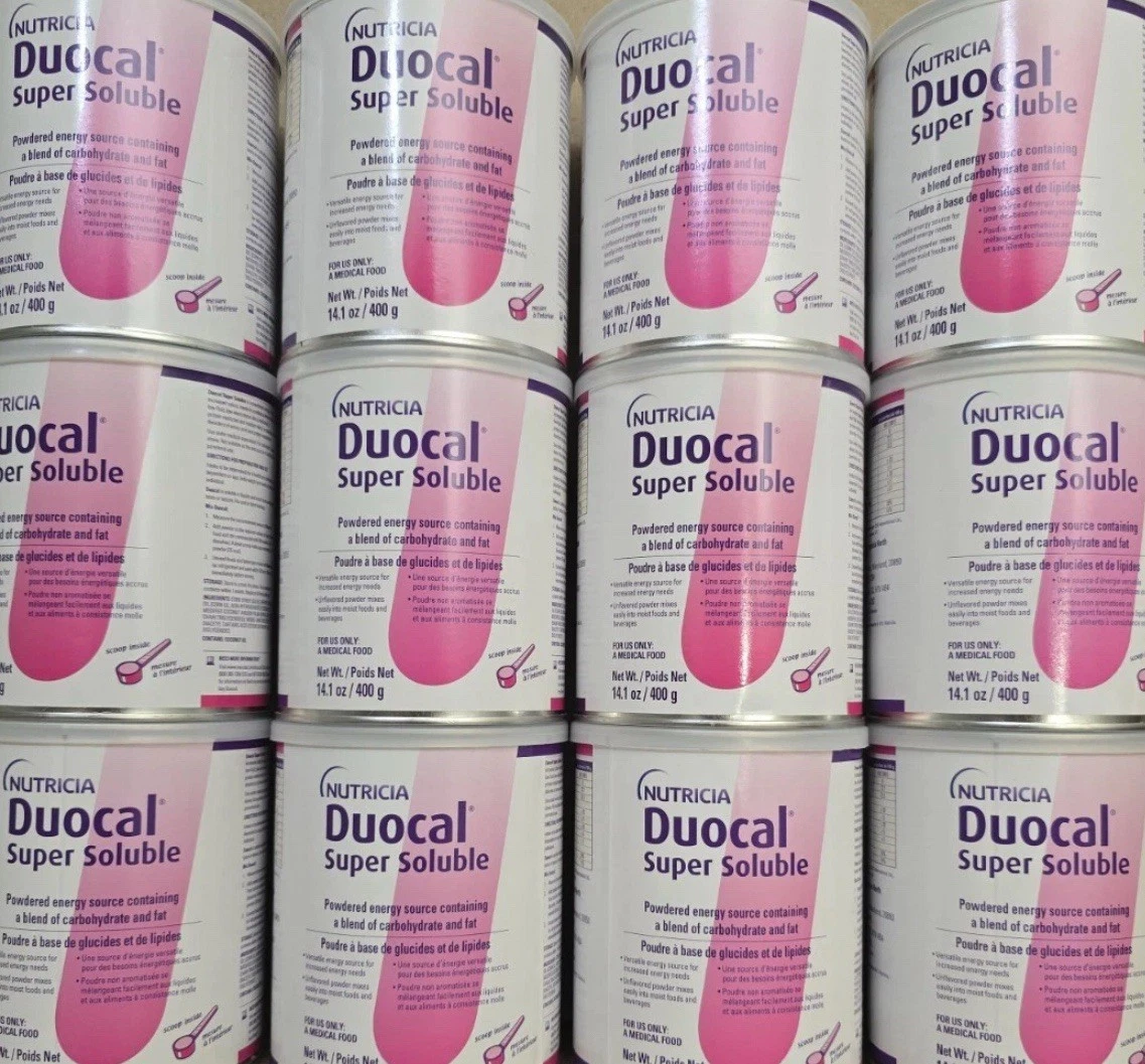 High Calorie Supplement Duocal®👌EXP👉JUN 6 / 2027👌Unflavored 14 oz.Can Powder
